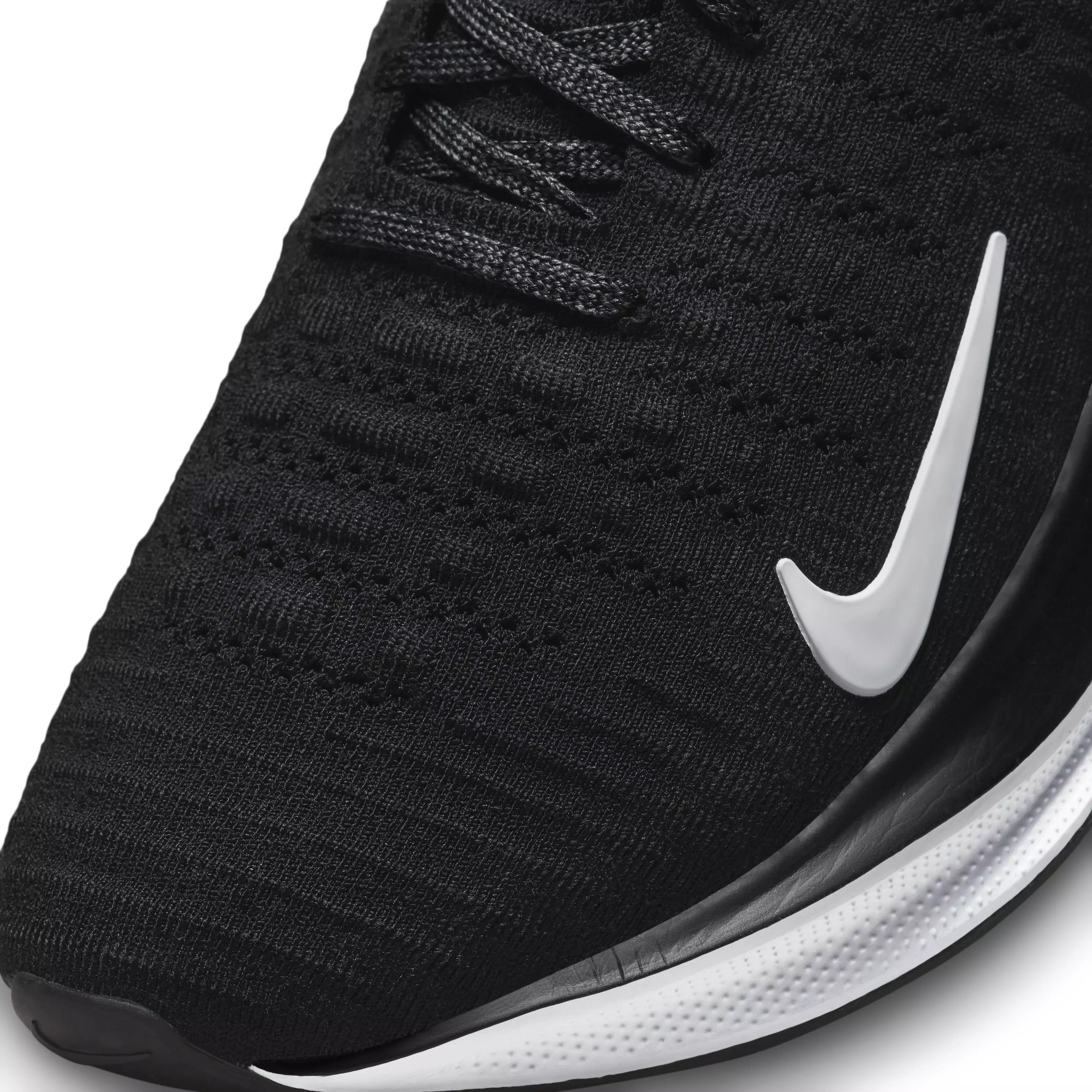 Nike InfinityRN 4 "Black/Dark Grey/White" Women's Wide Running Shoe - BLACK/DK GREY/WHITE