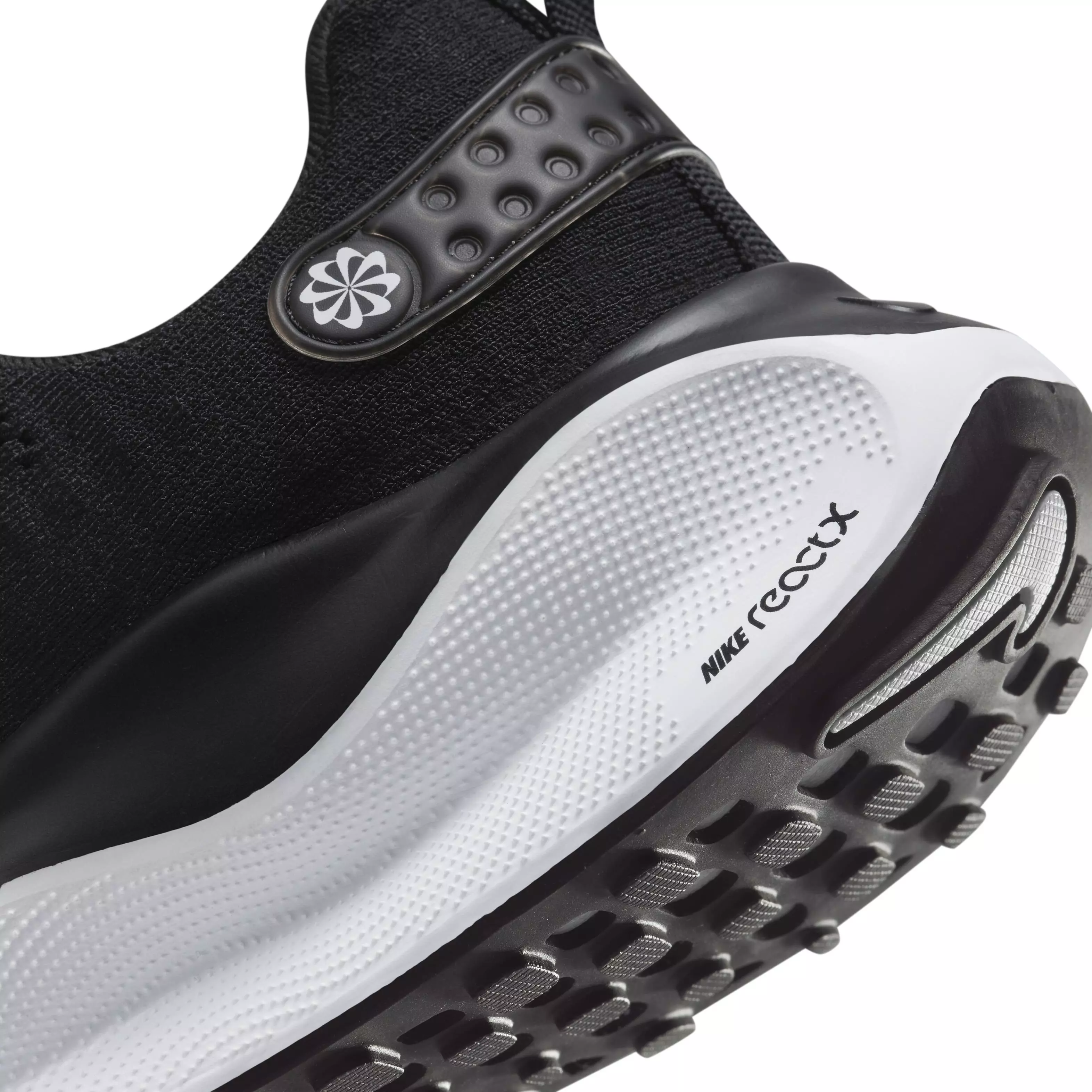 Nike InfinityRN 4 "Black/Dark Grey/White" Women's Wide Running Shoe - BLACK/DK GREY/WHITE