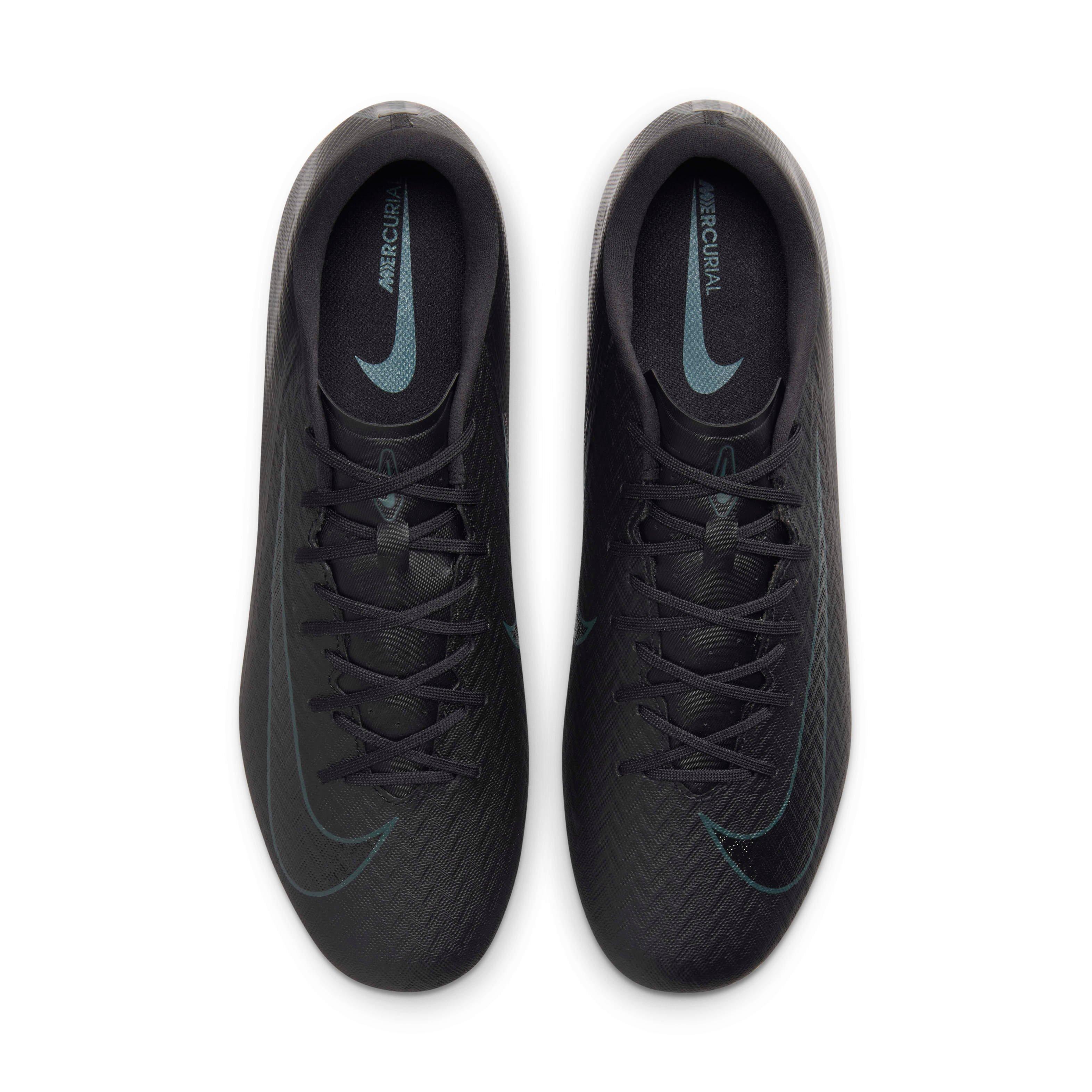 Nike Mercurial Vapor 16 Academy MG "Black/Deep Jungle/Black" Men's Soccer Cleat - BLACK/JUNGLE/BLACK Thumbnail View 4