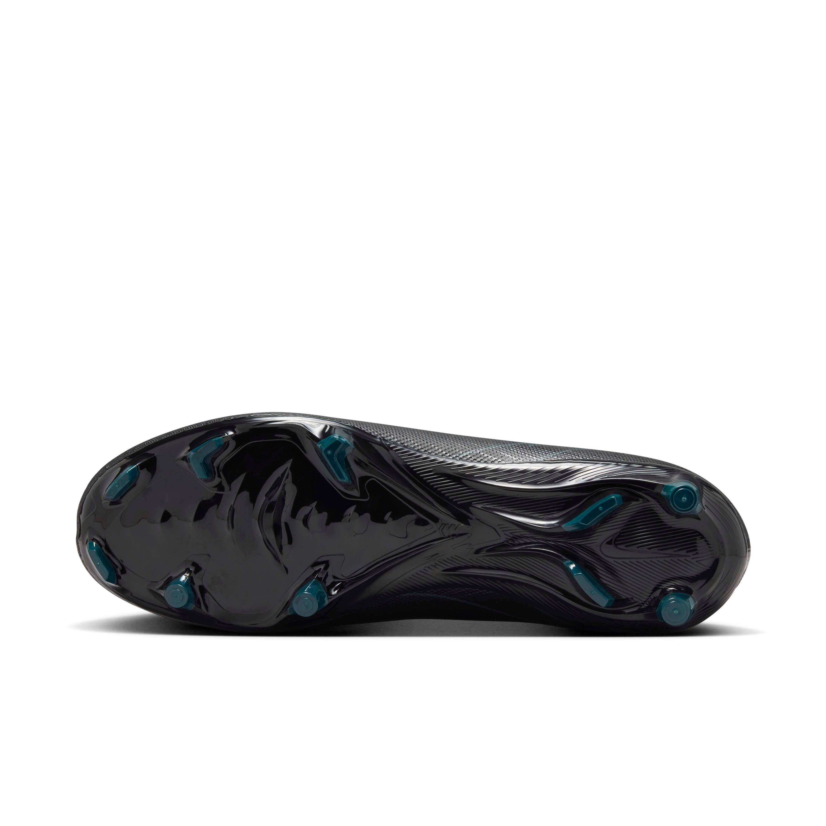 Nike Mercurial Vapor 16 Academy MG "Black/Deep Jungle/Black" Men's Soccer Cleat - BLACK/JUNGLE/BLACK Thumbnail View 6