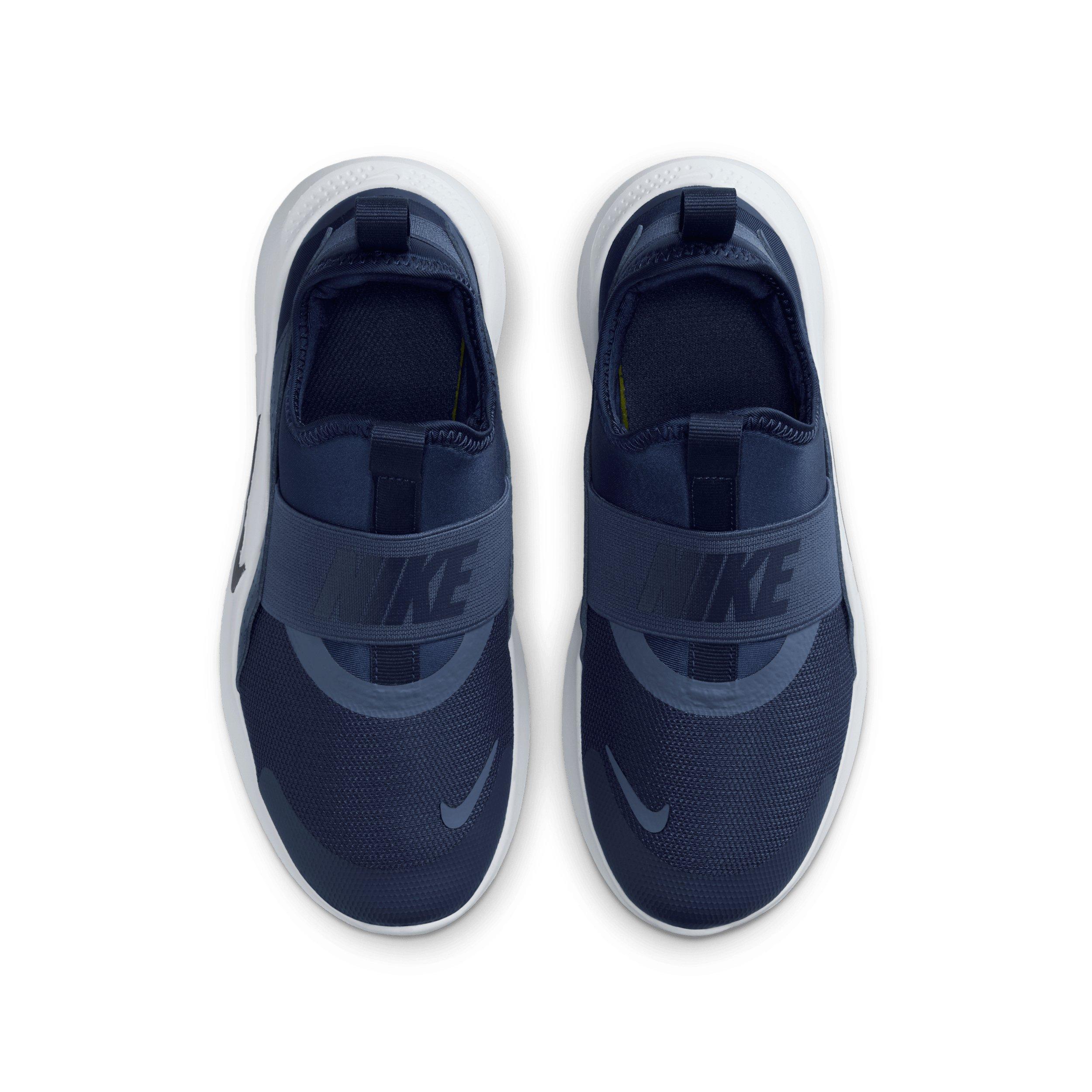 Nike Flex Runner 4 "Midnight Navy/Blue Void/Black/Midnight Navy" Grade School Boys' Running Shoe - NAVY/BLUE/BLACK/NAVY Thumbnail View 4