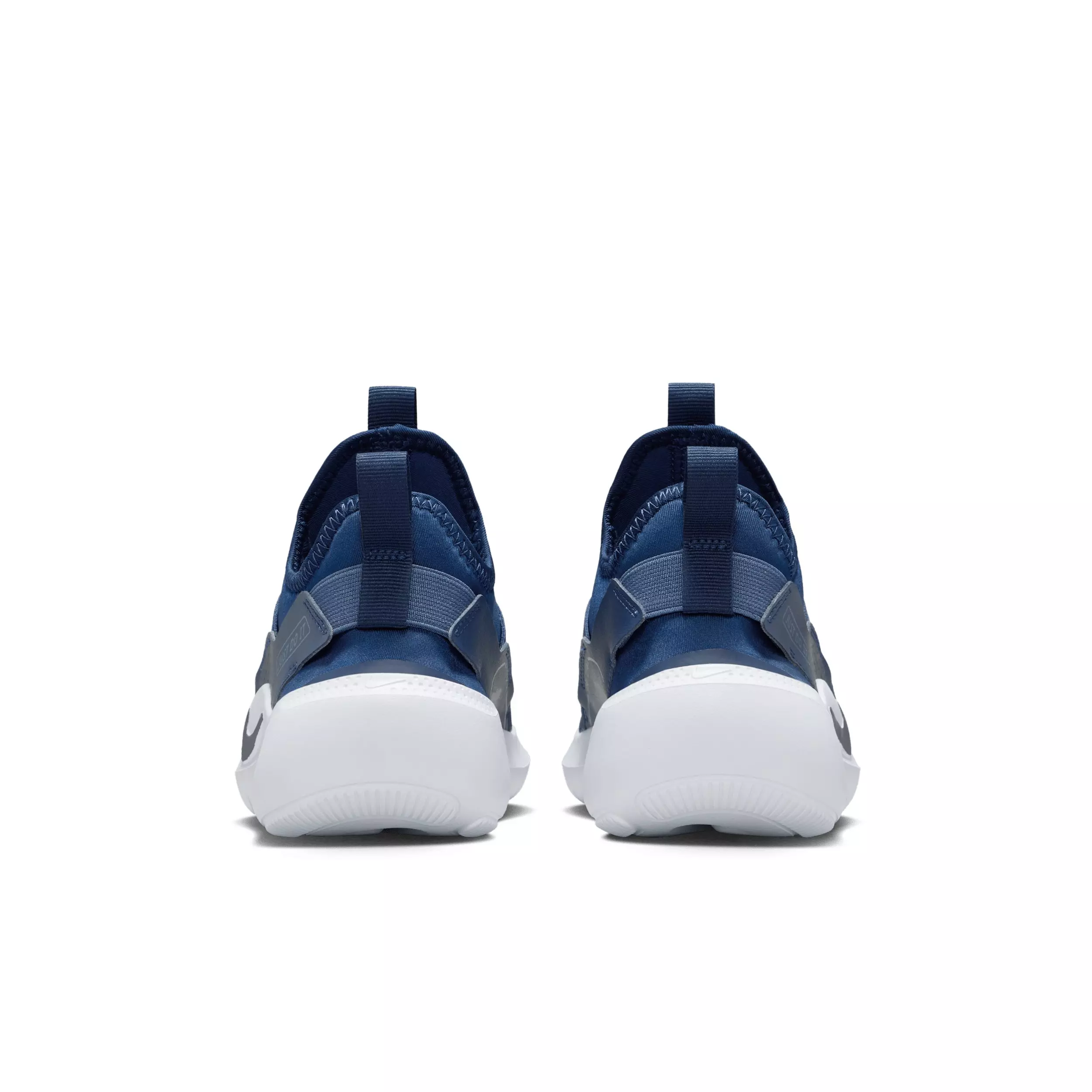 Nike Flex Runner 4 "Midnight Navy/Blue Void/Black/Midnight Navy" Grade School Boys' Running Shoe - NAVY/BLUE/BLACK/NAVY