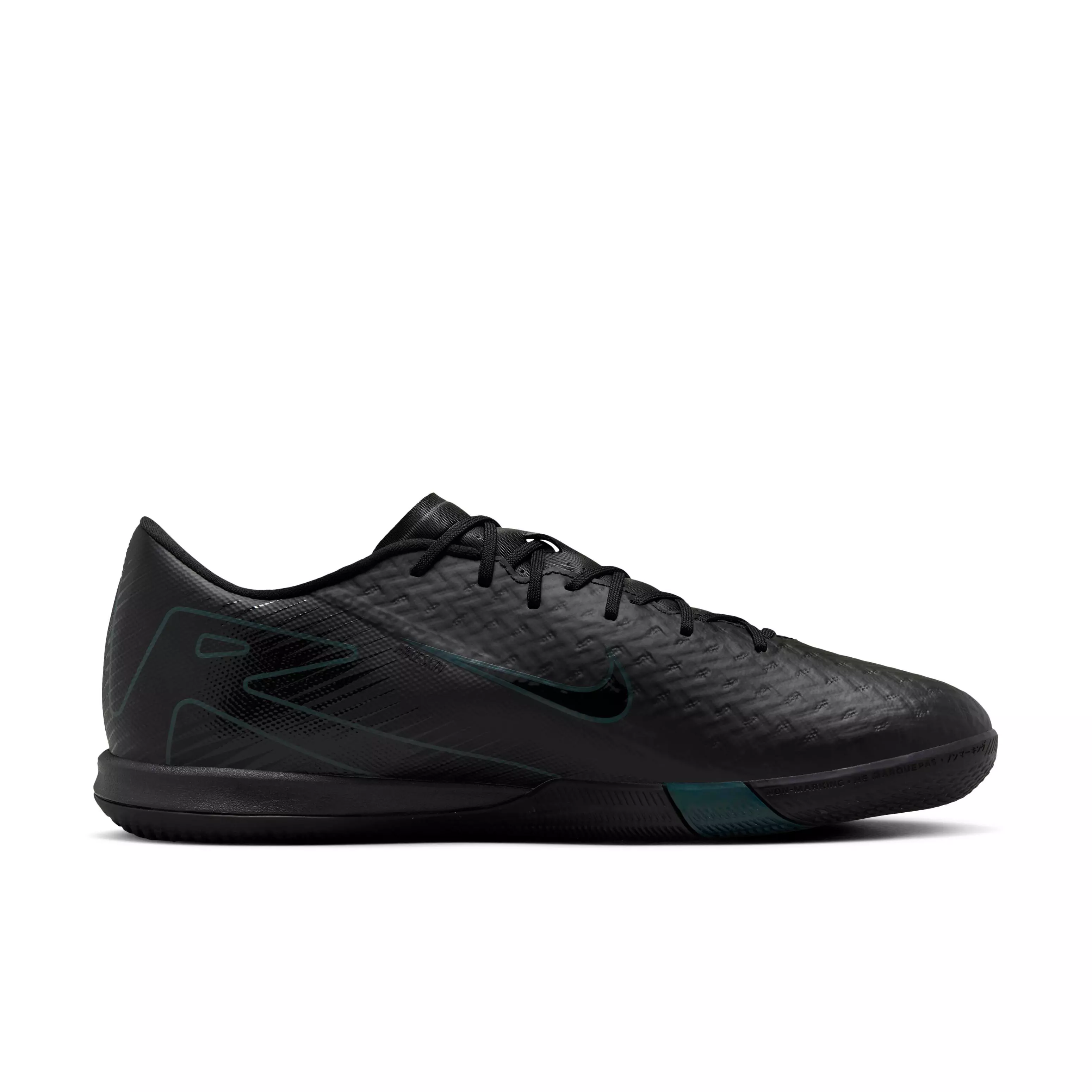 Nike Mercurial Vapor 16 Academy Indoor "Black/Deep Jungle/Black" Men's Soccer Shoe - BLACK/JUNGLE/BLACK