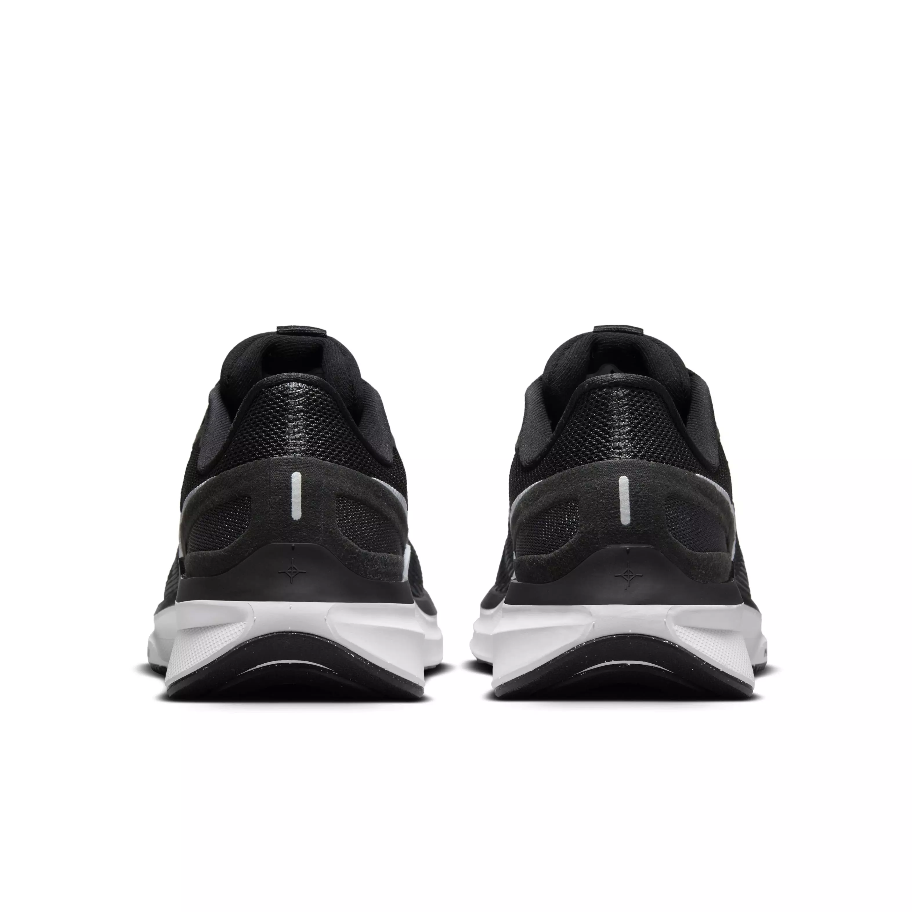 Nike Structure 25 "Black/Dark Smoke Grey/White" Women's Wide Running Shoe - BLACK/DK GREY/WHITE