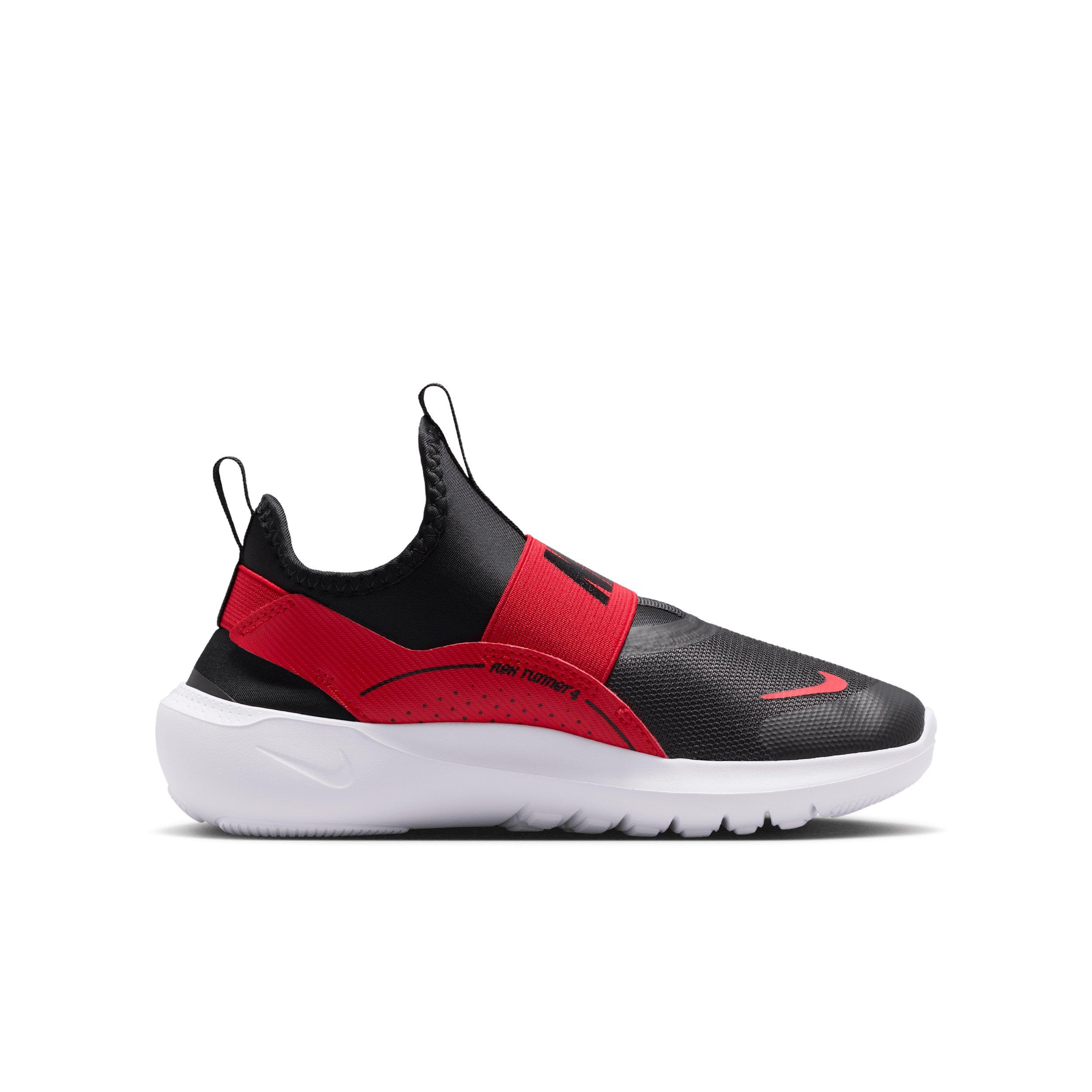 Nike Flex Runner 4 "University Red/White/Black" Grade School Boys' Running Shoe - RED/WHITE/BLACK Thumbnail View 1