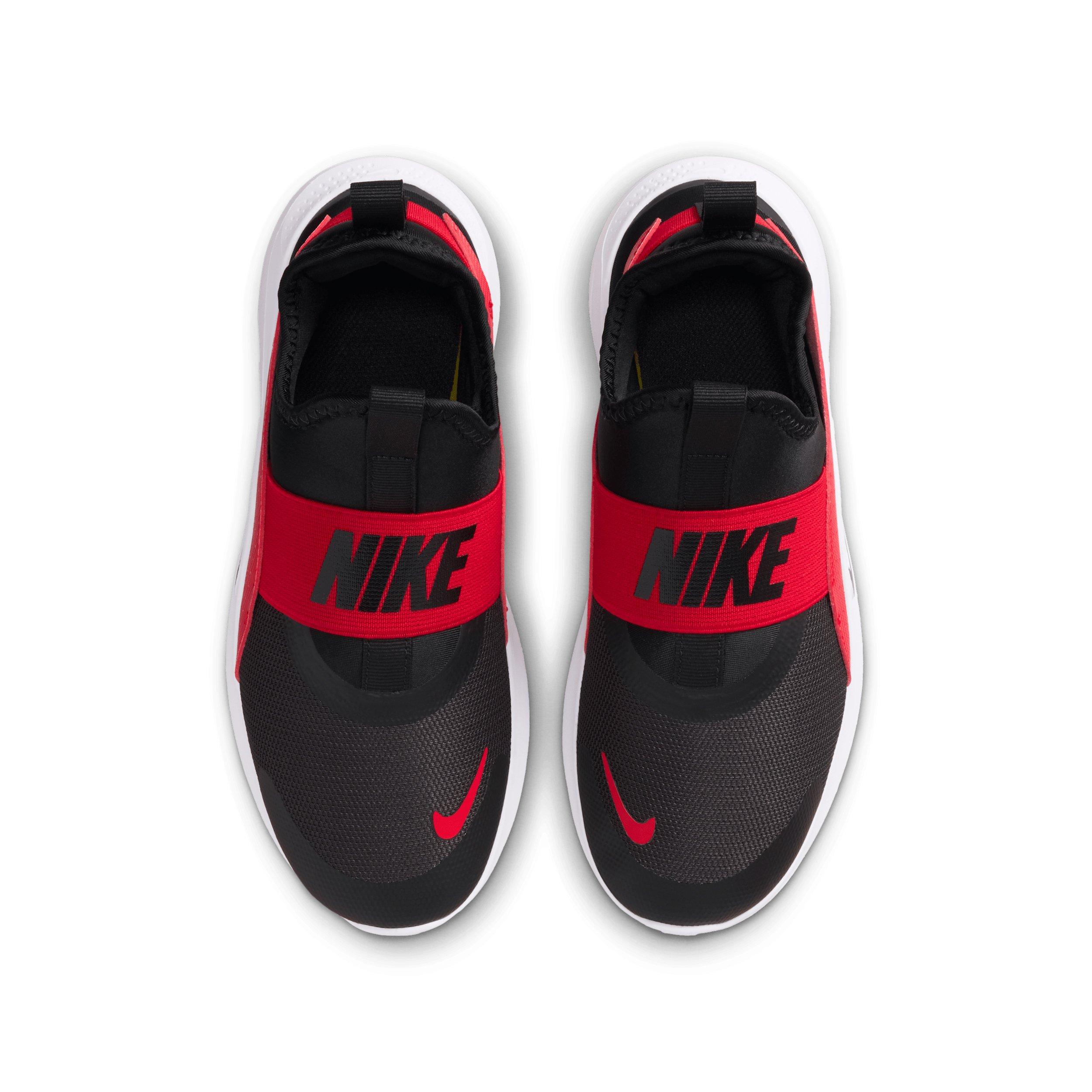 Nike Flex Runner 4 "University Red/White/Black" Grade School Boys' Running Shoe - RED/WHITE/BLACK Thumbnail View 4