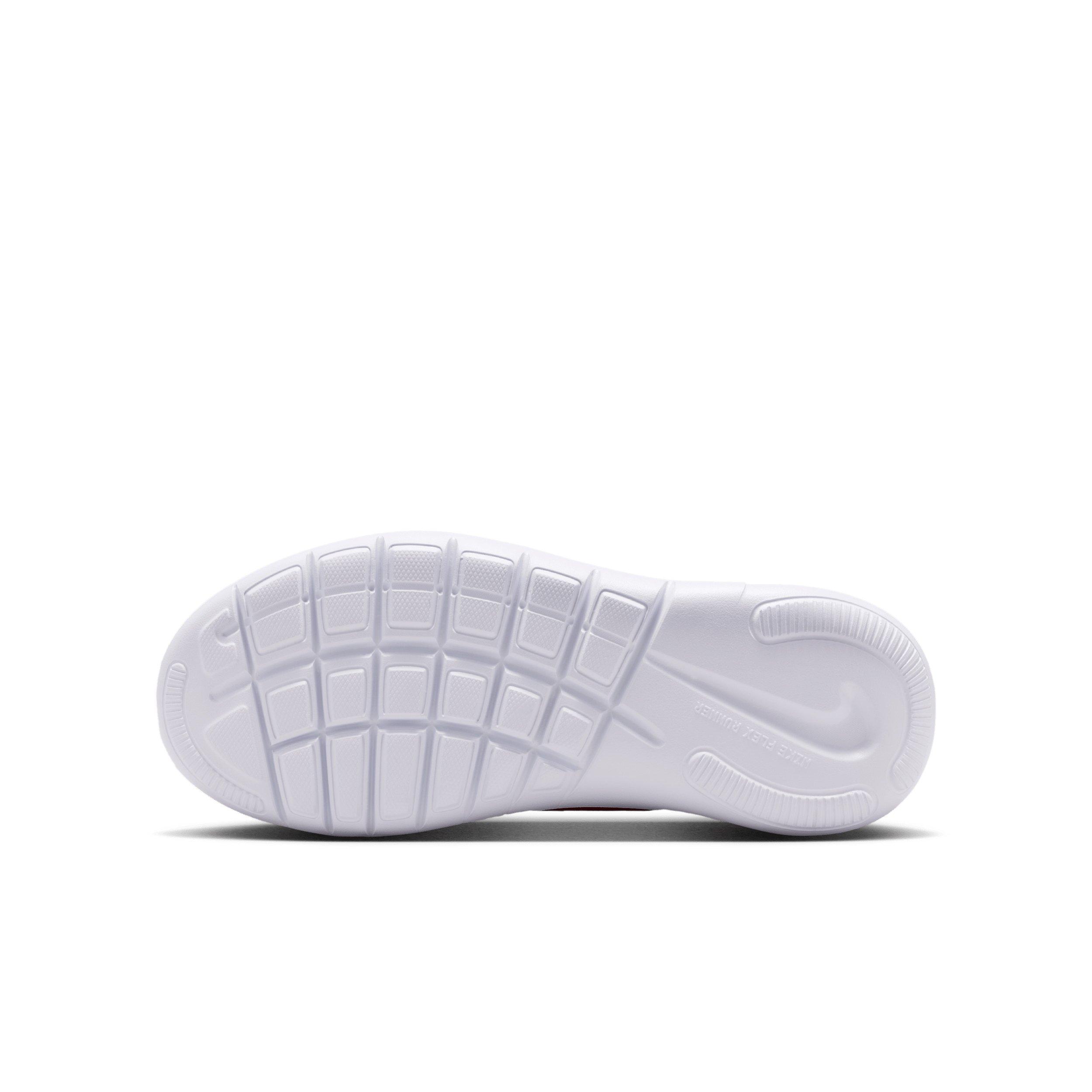 Nike Flex Runner 4 "University Red/White/Black" Grade School Boys' Running Shoe - RED/WHITE/BLACK Thumbnail View 6