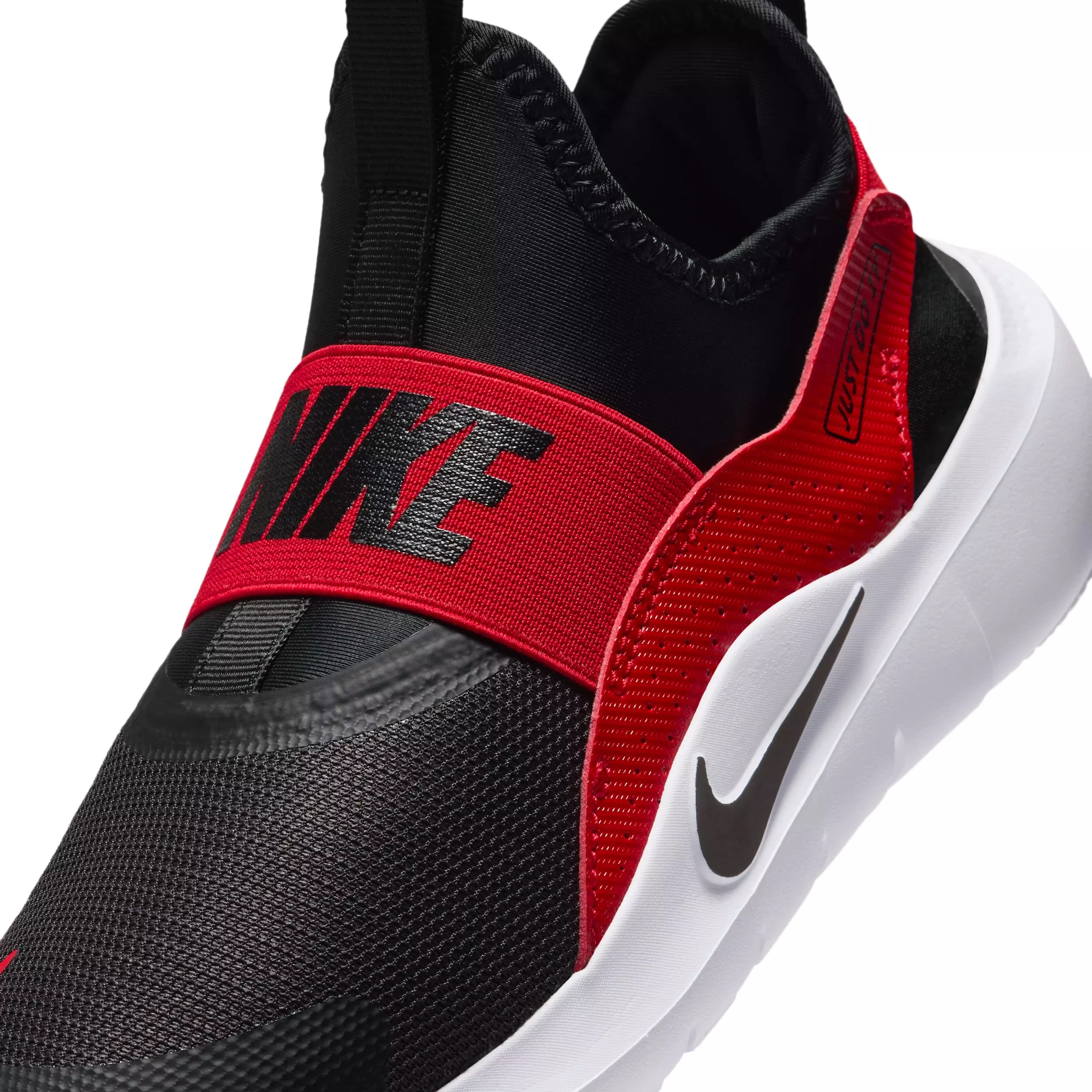 Nike Flex Runner 4 "University Red/White/Black" Grade School Boys' Running Shoe - RED/WHITE/BLACK