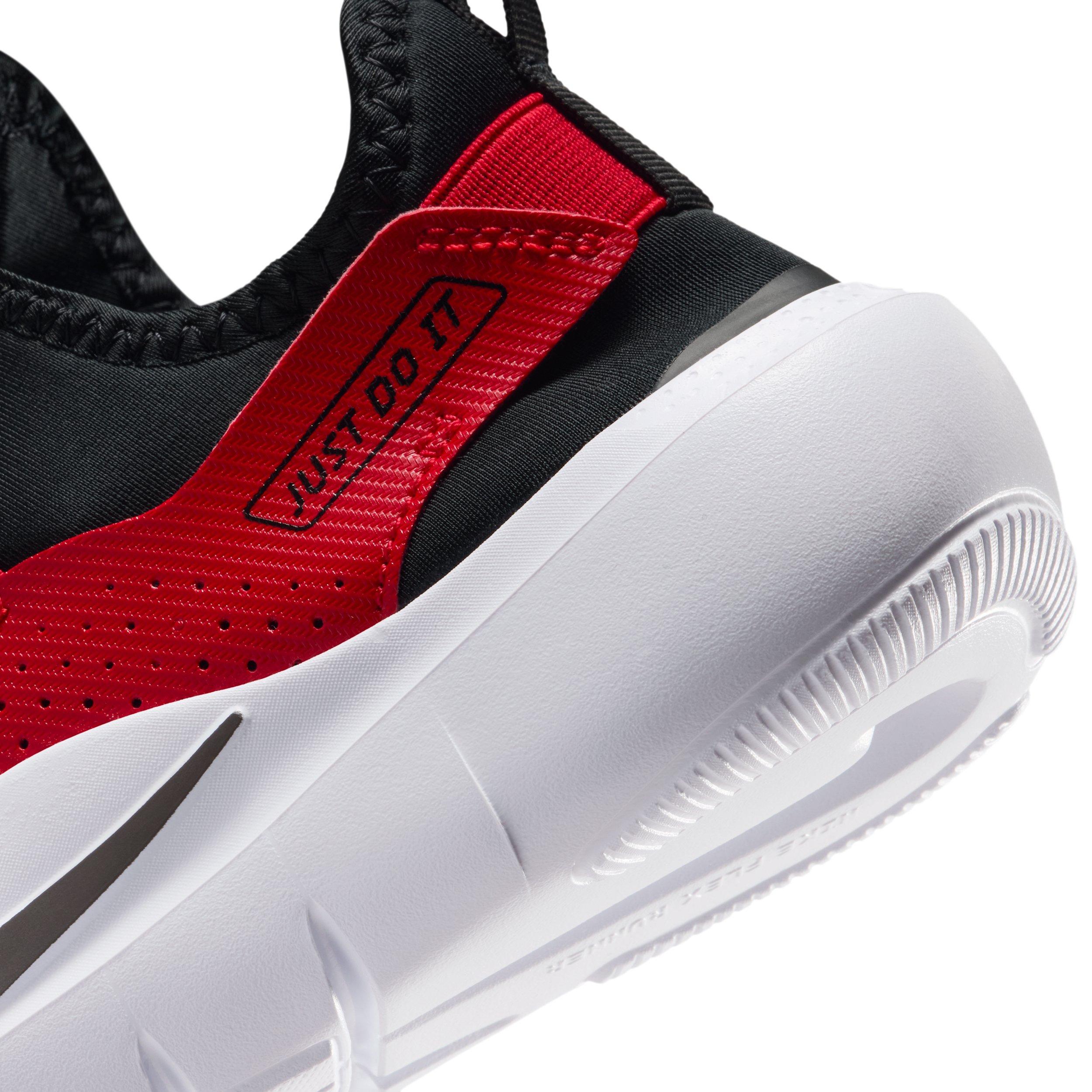 Nike Flex Runner 4 "University Red/White/Black" Grade School Boys' Running Shoe - RED/WHITE/BLACK Thumbnail View 8