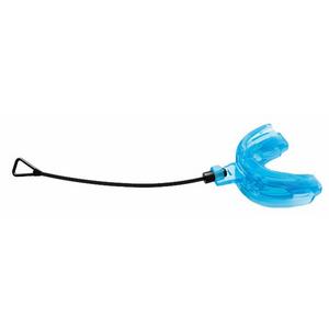 Shock Doctor Big Kids' Double Braces Mouthguard with Strap - Blue - BLUE