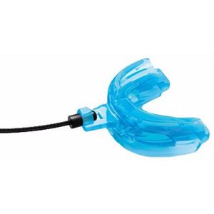 Shock Doctor Big Kids' Double Braces Mouthguard with Strap - Blue - BLUE