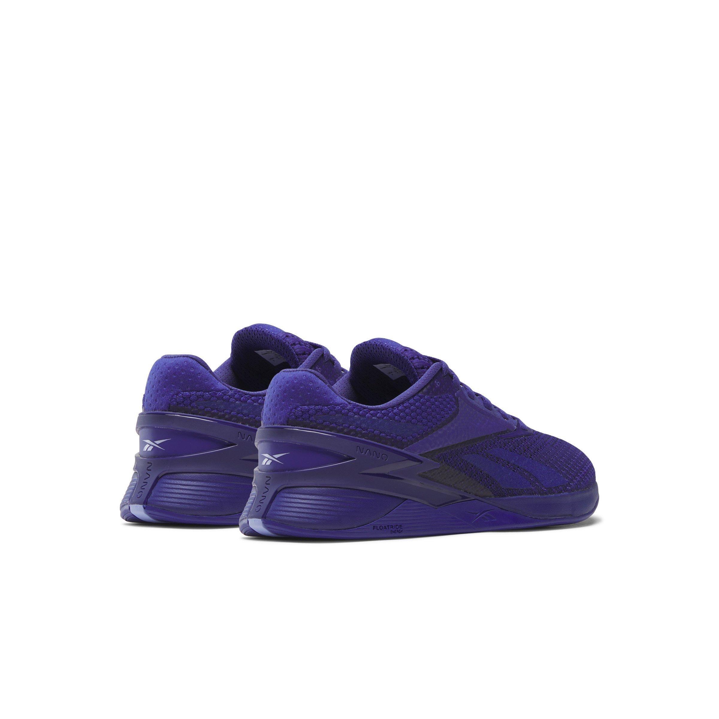 Reebok Nano X3 "Bold Purple/Lilac Glow/Bold Purple" Women's Training Shoe - PURPLE/GLOW/PURPLE Thumbnail View 3