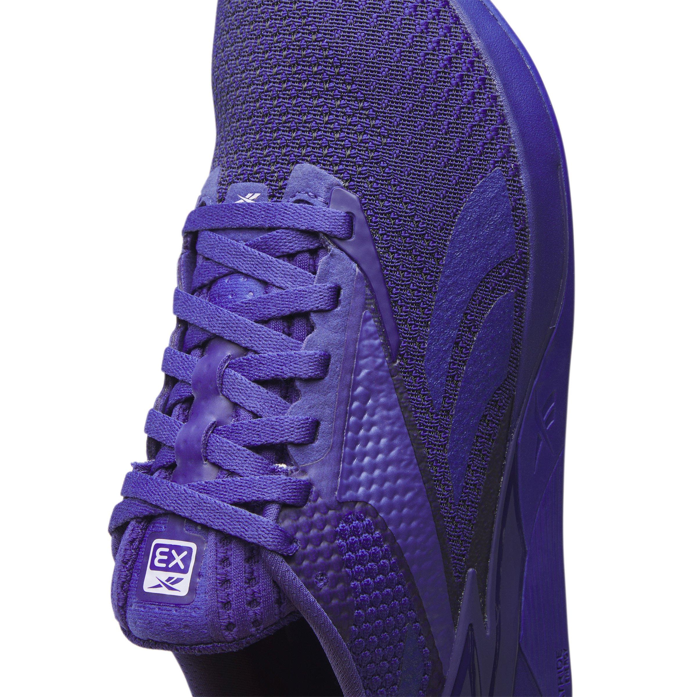 Reebok Nano X3 "Bold Purple/Lilac Glow/Bold Purple" Women's Training Shoe - PURPLE/GLOW/PURPLE Thumbnail View 4
