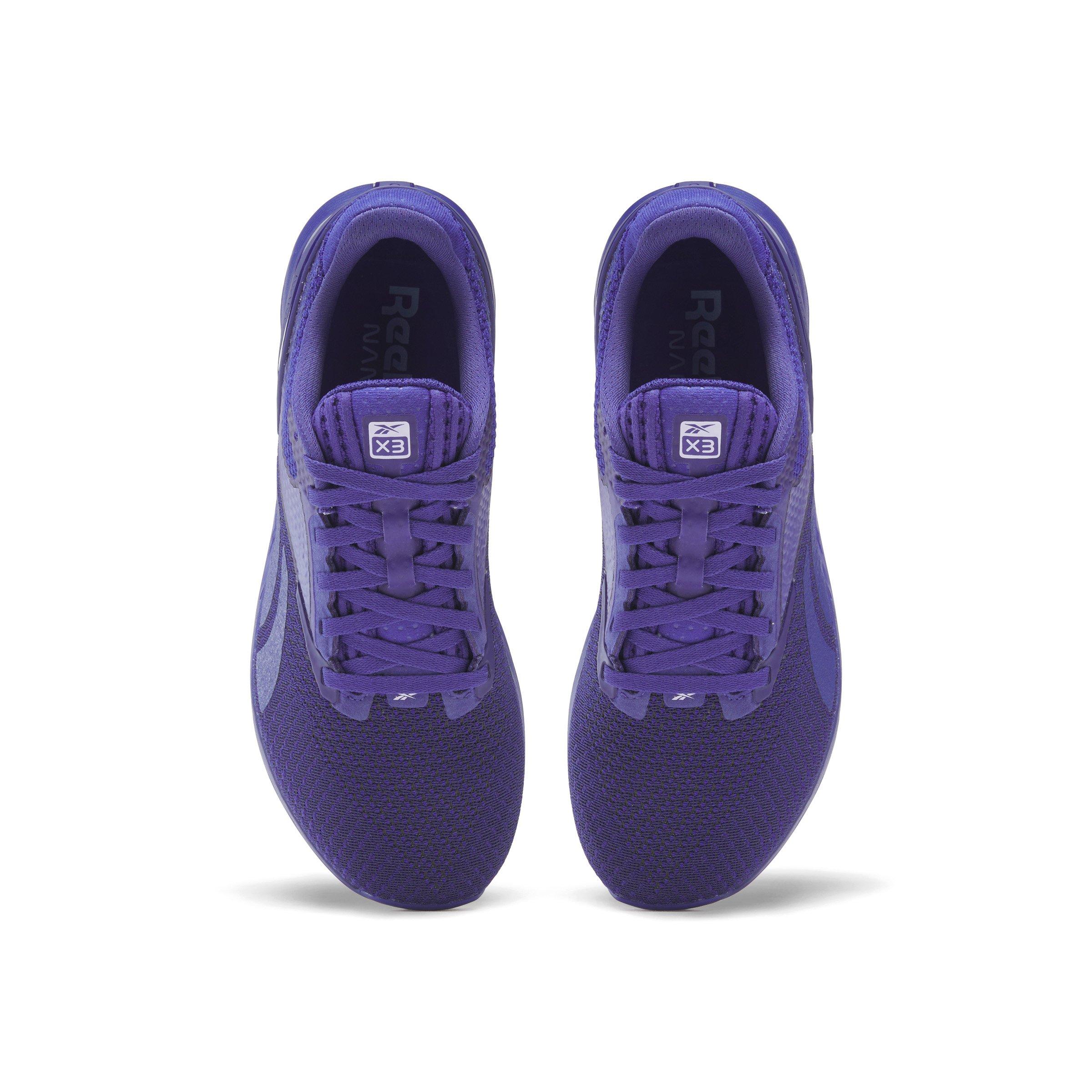 Reebok Nano X3 "Bold Purple/Lilac Glow/Bold Purple" Women's Training Shoe - PURPLE/GLOW/PURPLE Thumbnail View 6