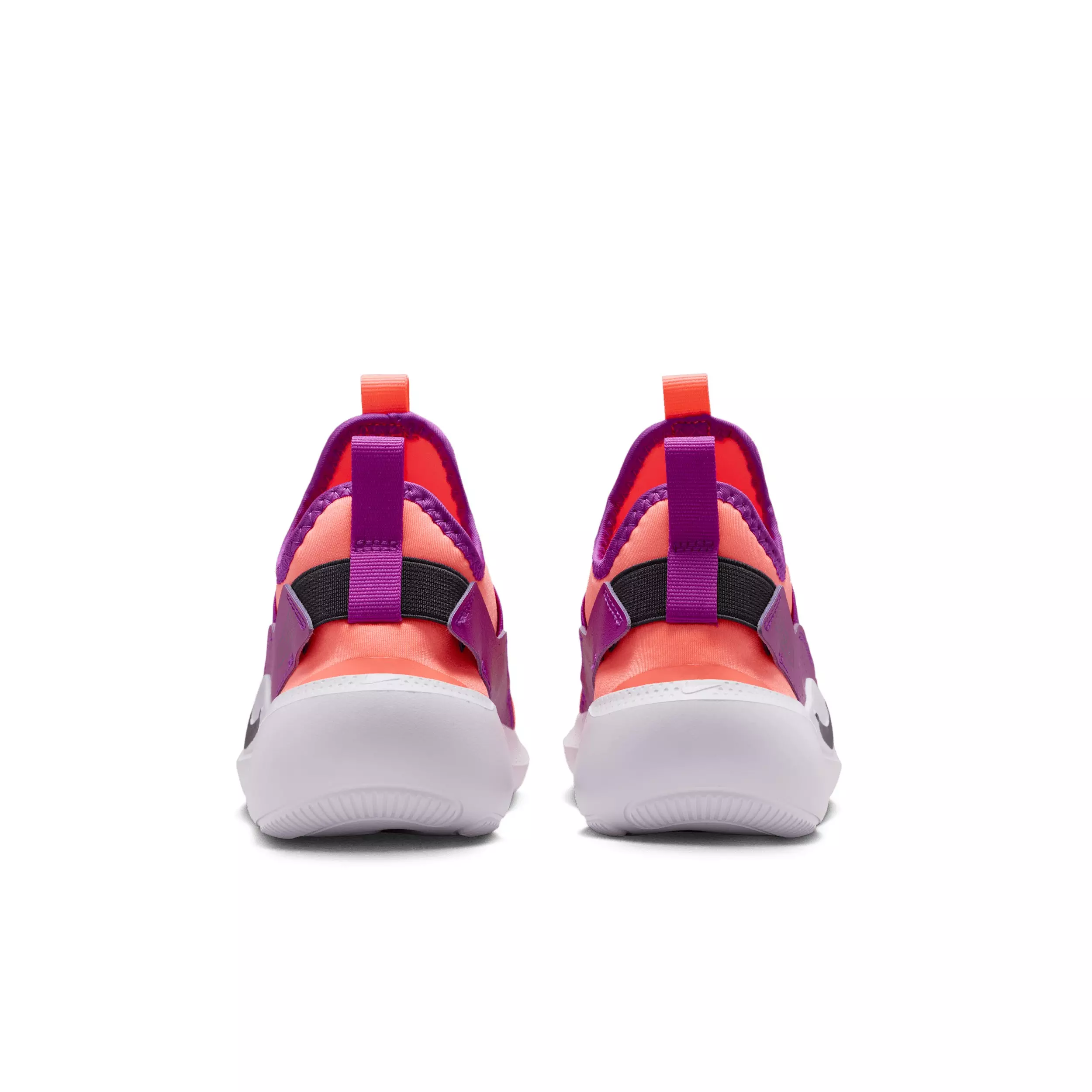 Nike Flex Runner 4 "Bright Mango/Vivid Purple/White/Anthracite" Grade School Girls' Running Shoe - MANGO/PURPLE/WHITE/ANTHRACITE