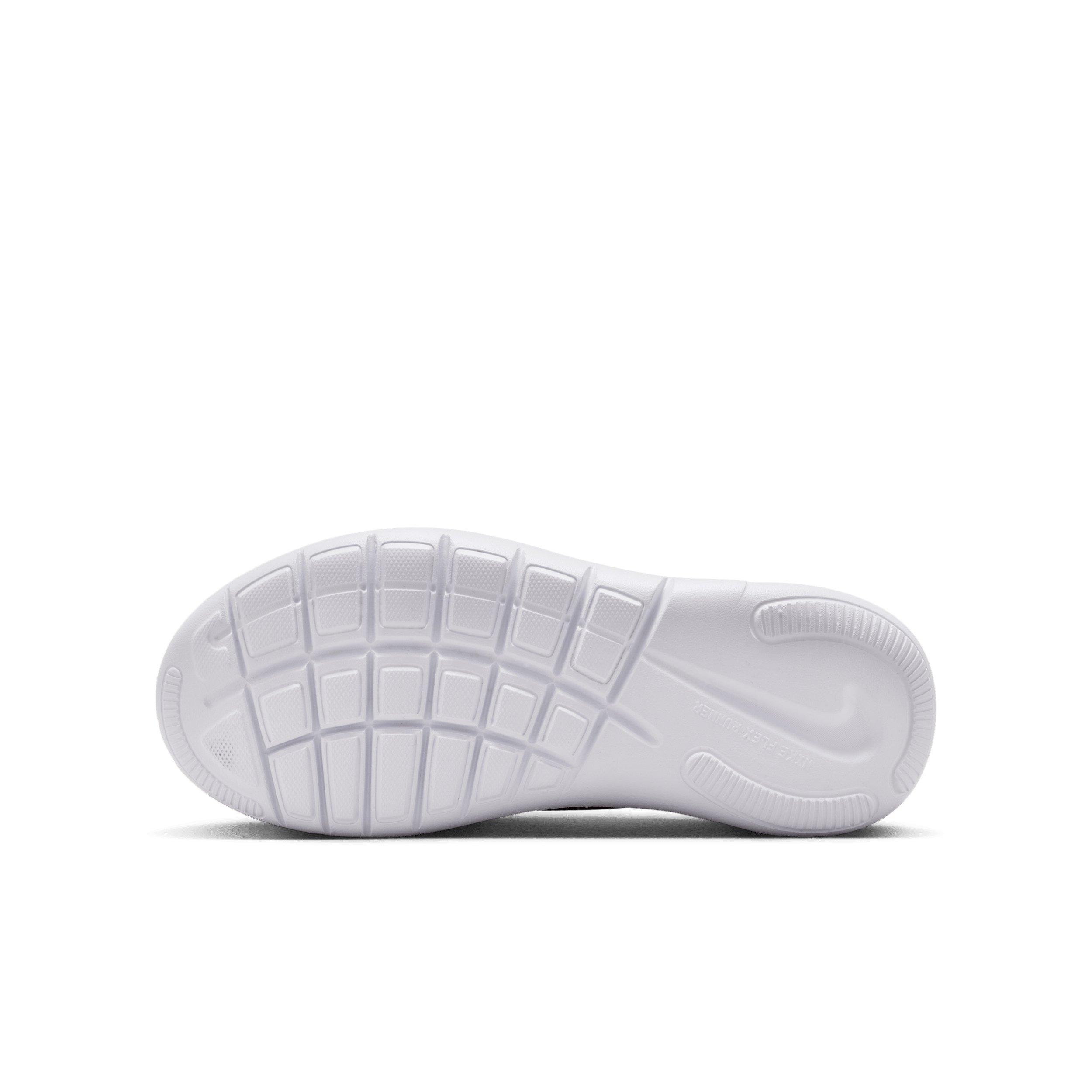 Nike Flex Runner 4 "Bright Mango/Vivid Purple/White/Anthracite" Grade School Girls' Running Shoe - MANGO/PURPLE/WHITE/ANTHRACITE Thumbnail View 6