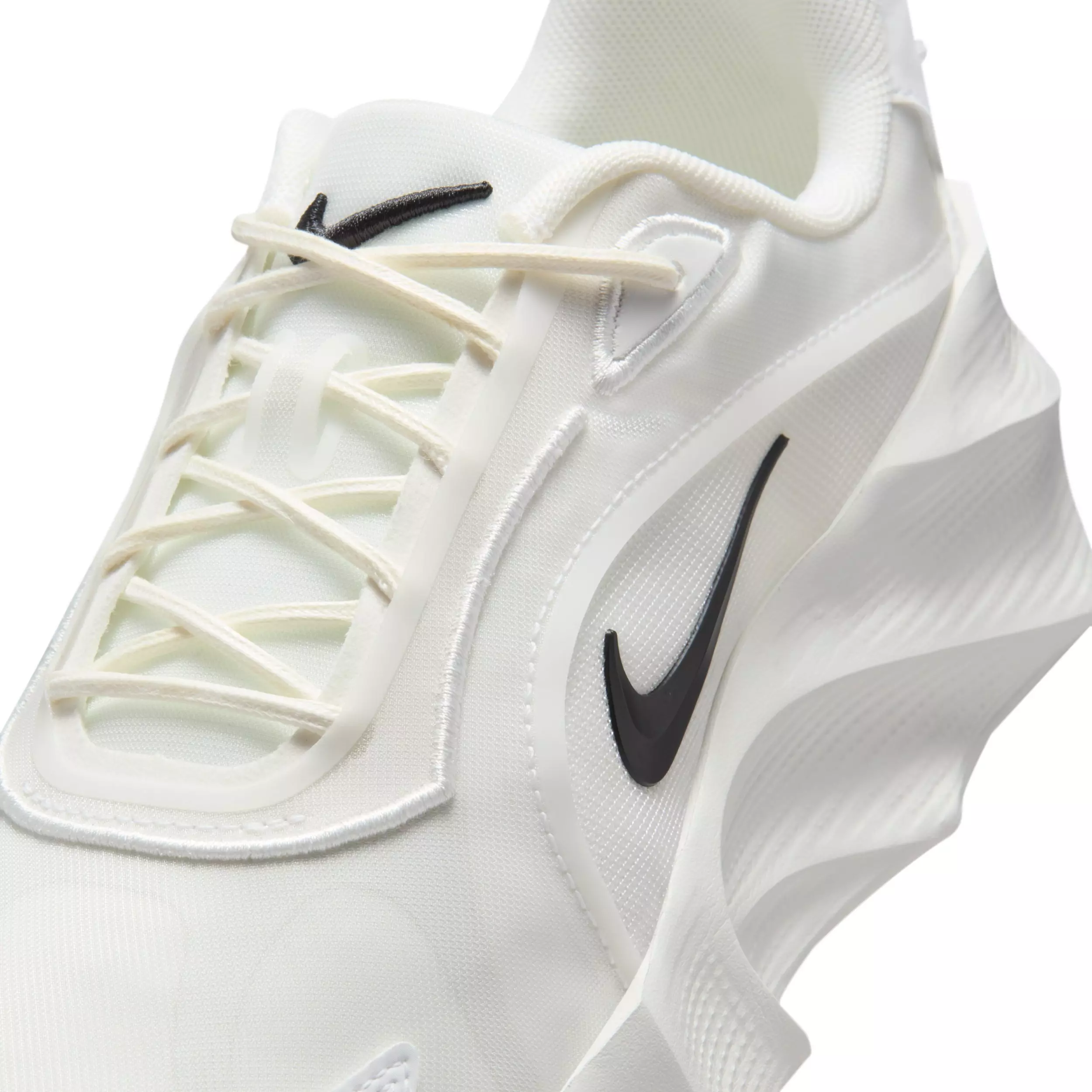 Nike Aura Edge "Summit White/Summit White/Black" Women's Shoe - WHITE/WHITE/BLACK