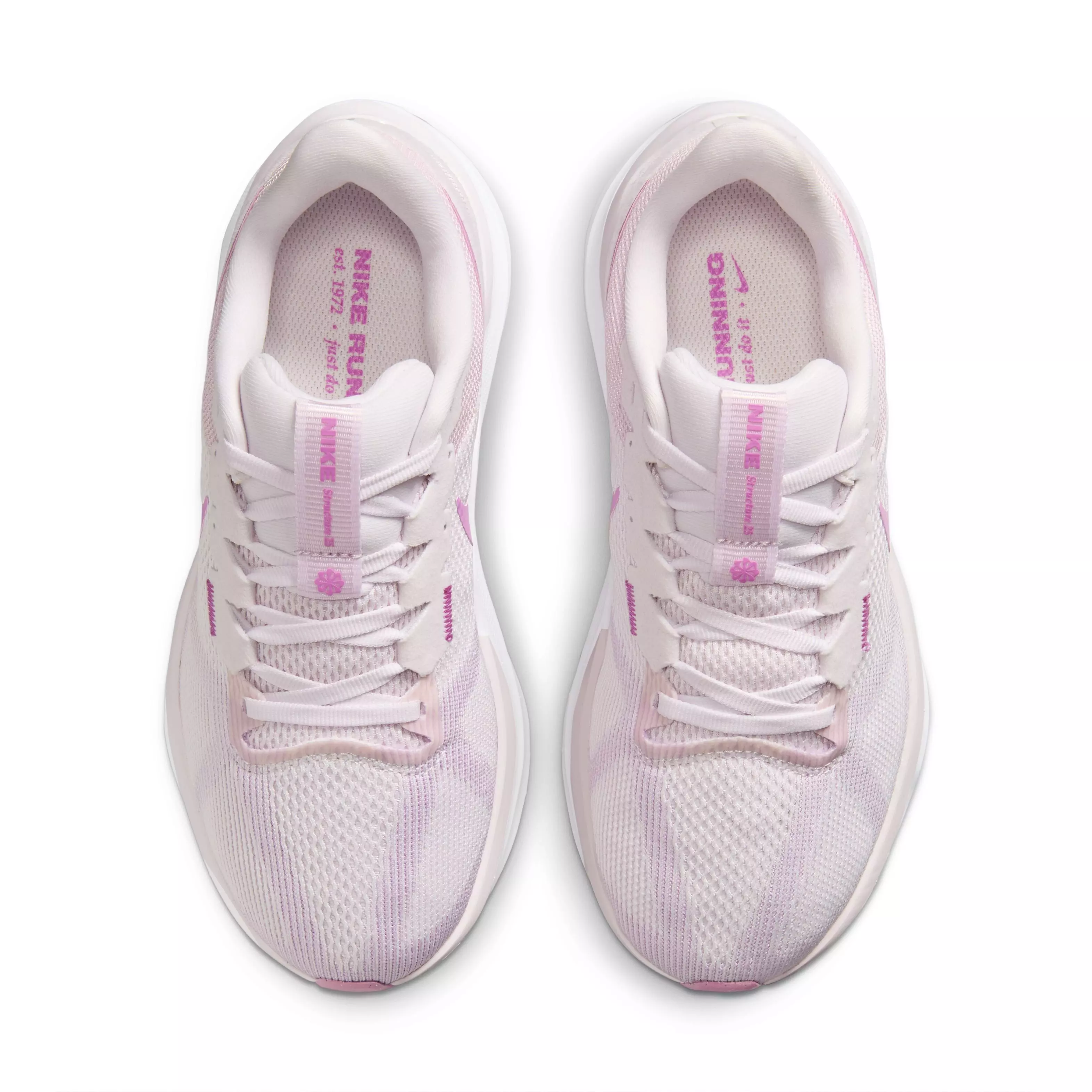 Nike Structure 25 "Pearl Pink/White/Pink Foam/Playful Pink" Women's Wide Running Shoe - PINK/WHITE/PINK/PINK