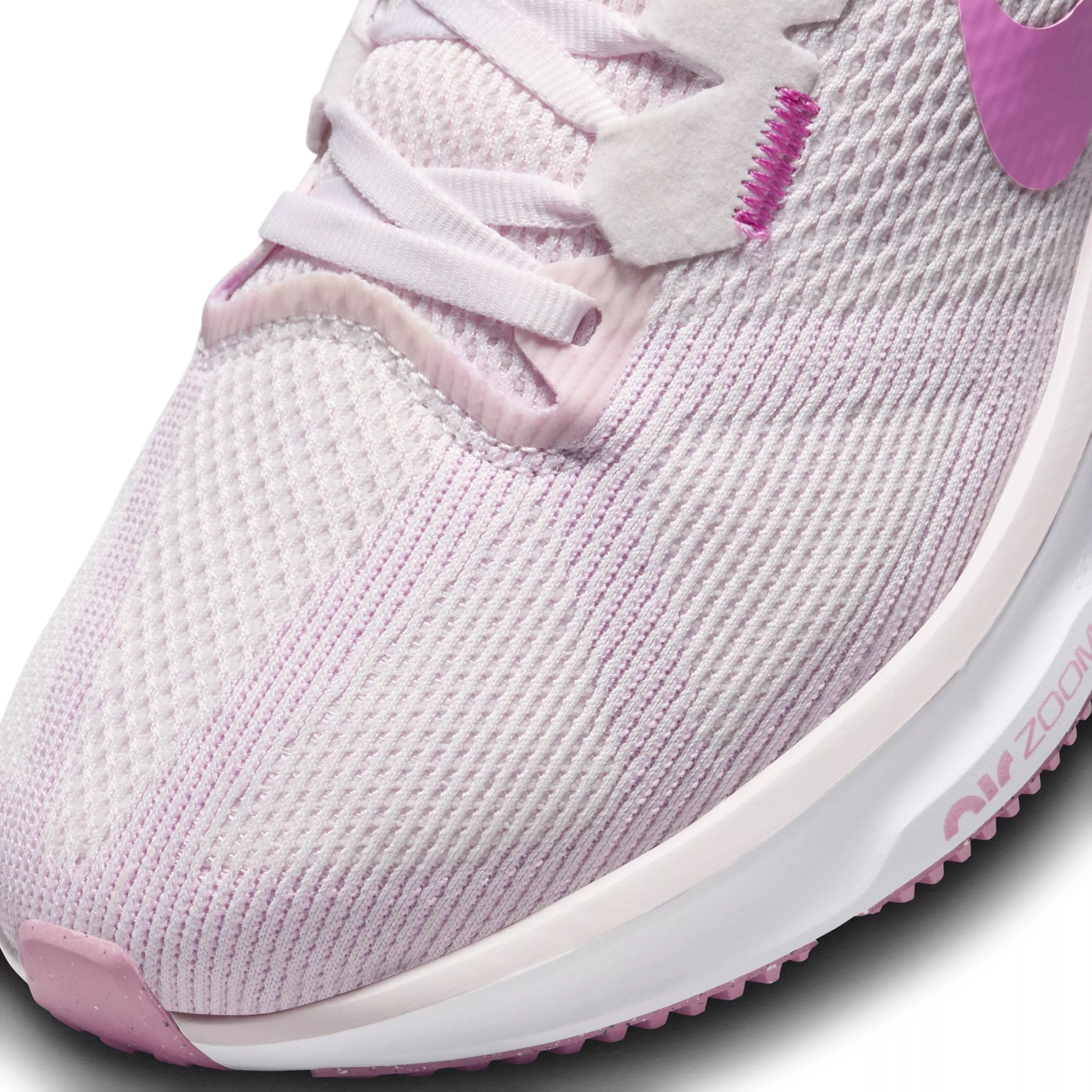 Nike Structure 25 "Pearl Pink/White/Pink Foam/Playful Pink" Women's Wide Running Shoe - PINK/WHITE/PINK/PINK