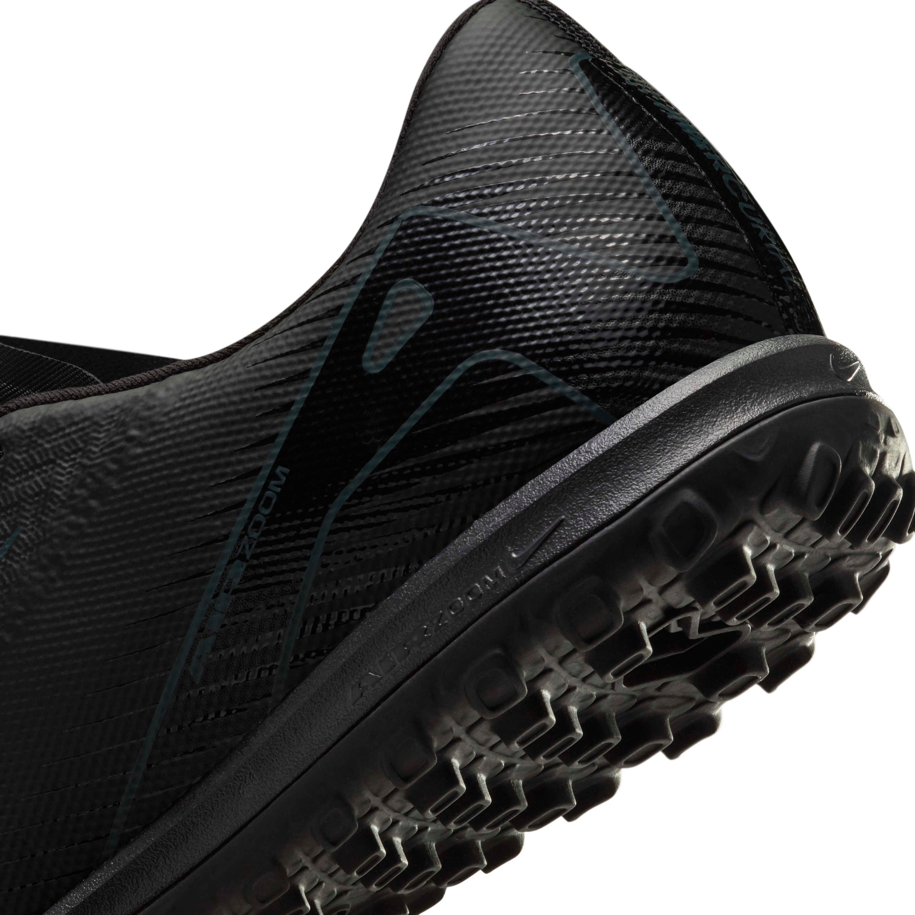 Nike Mercurial Vapor 16 Academy Turf "Black/Deep Jungle/Black" Men's Soccer Shoe - BLACK/JUNGLE/BLACK Thumbnail View 8