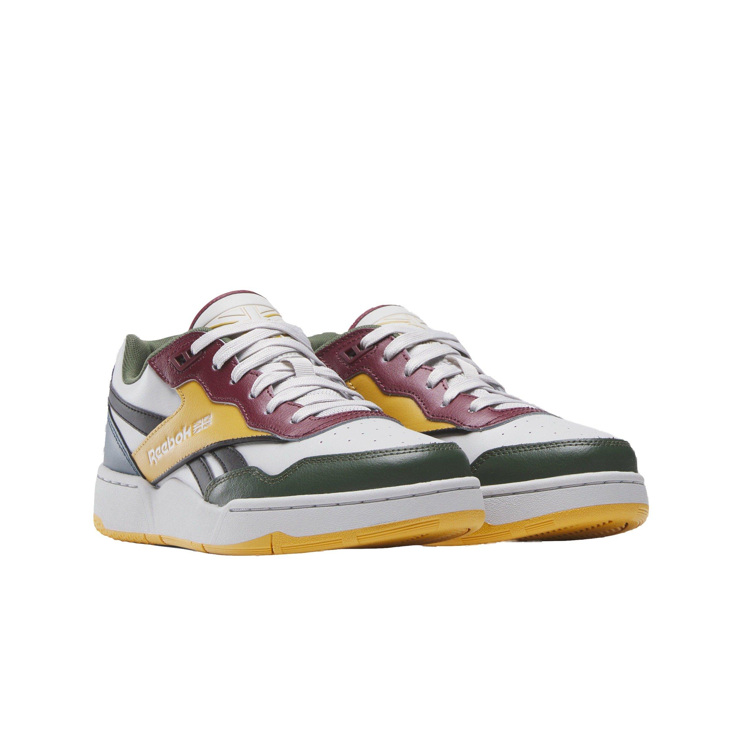 Reebok BB 4000 II "Steely Fog F23/Core Black/Hoops Blue F23" Grade School Boys' Shoe - STEELY/BLACK/BLUE Thumbnail View 2