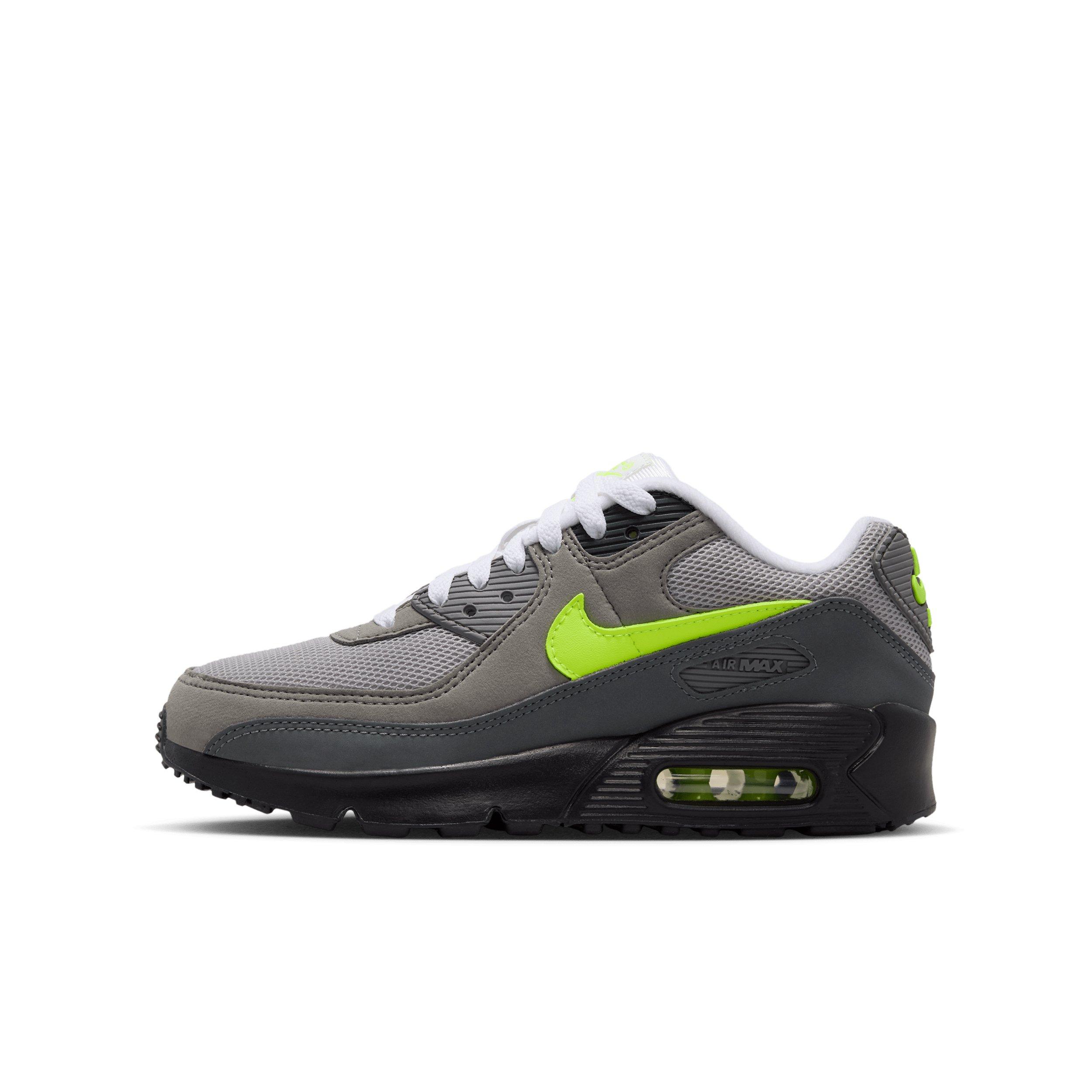 Nike Air Max 90 "Neon Yellow" Grade School Boys' Shoe
