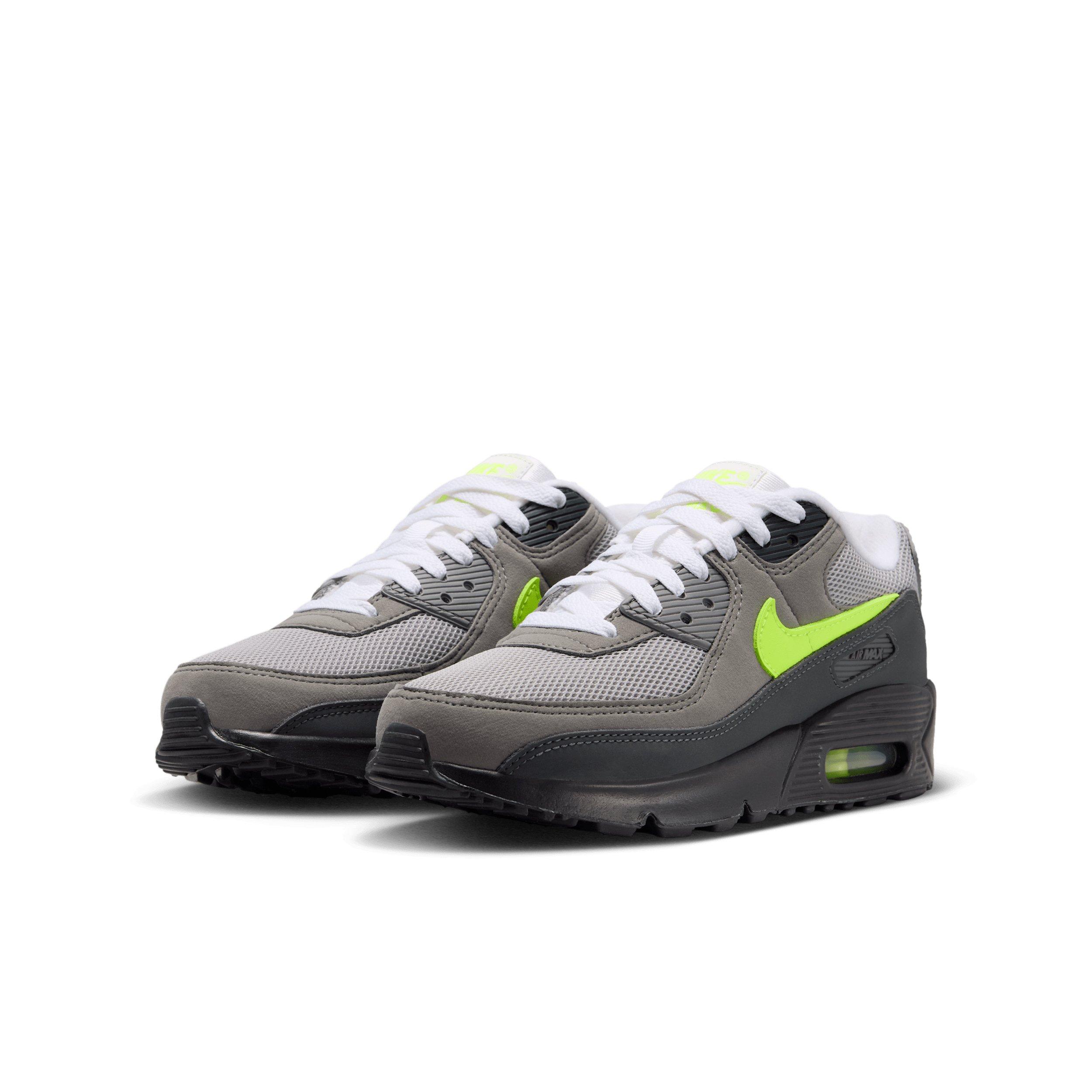 Nike Air Max 90 "Neon Yellow" Grade School Boys' Shoe