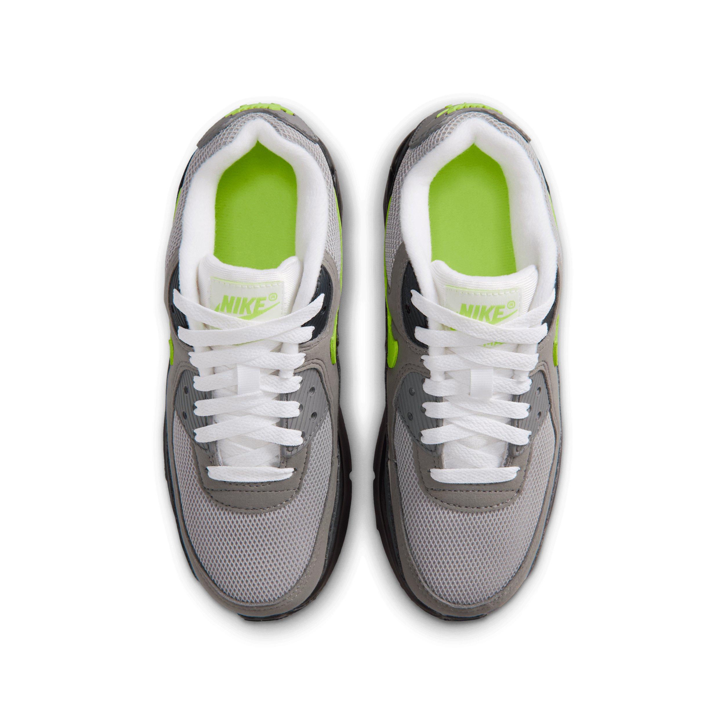 Nike Air Max 90 "Neon Yellow" Grade School Boys' Shoe