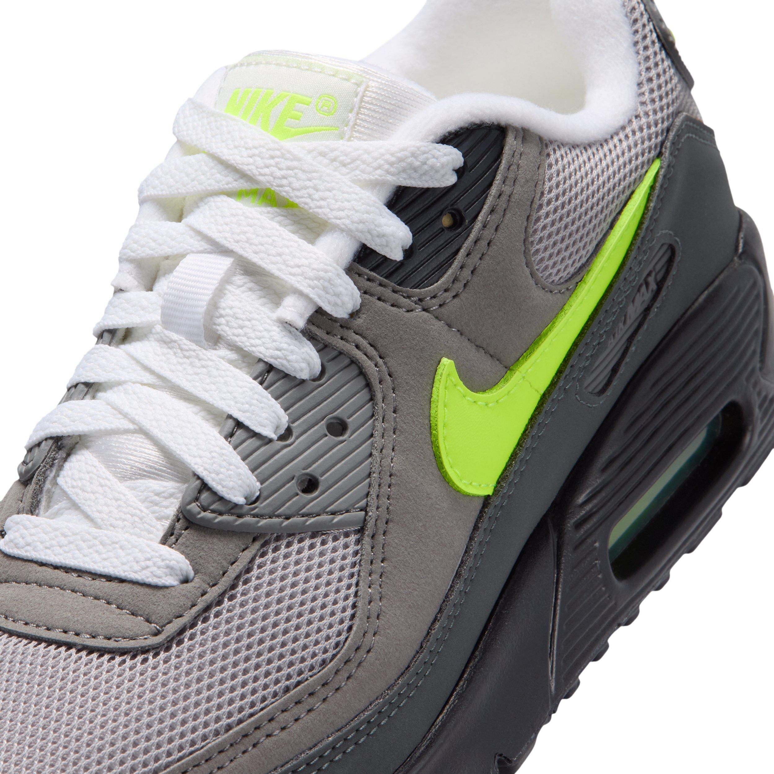 Nike Air Max 90 "Neon Yellow" Grade School Boys' Shoe