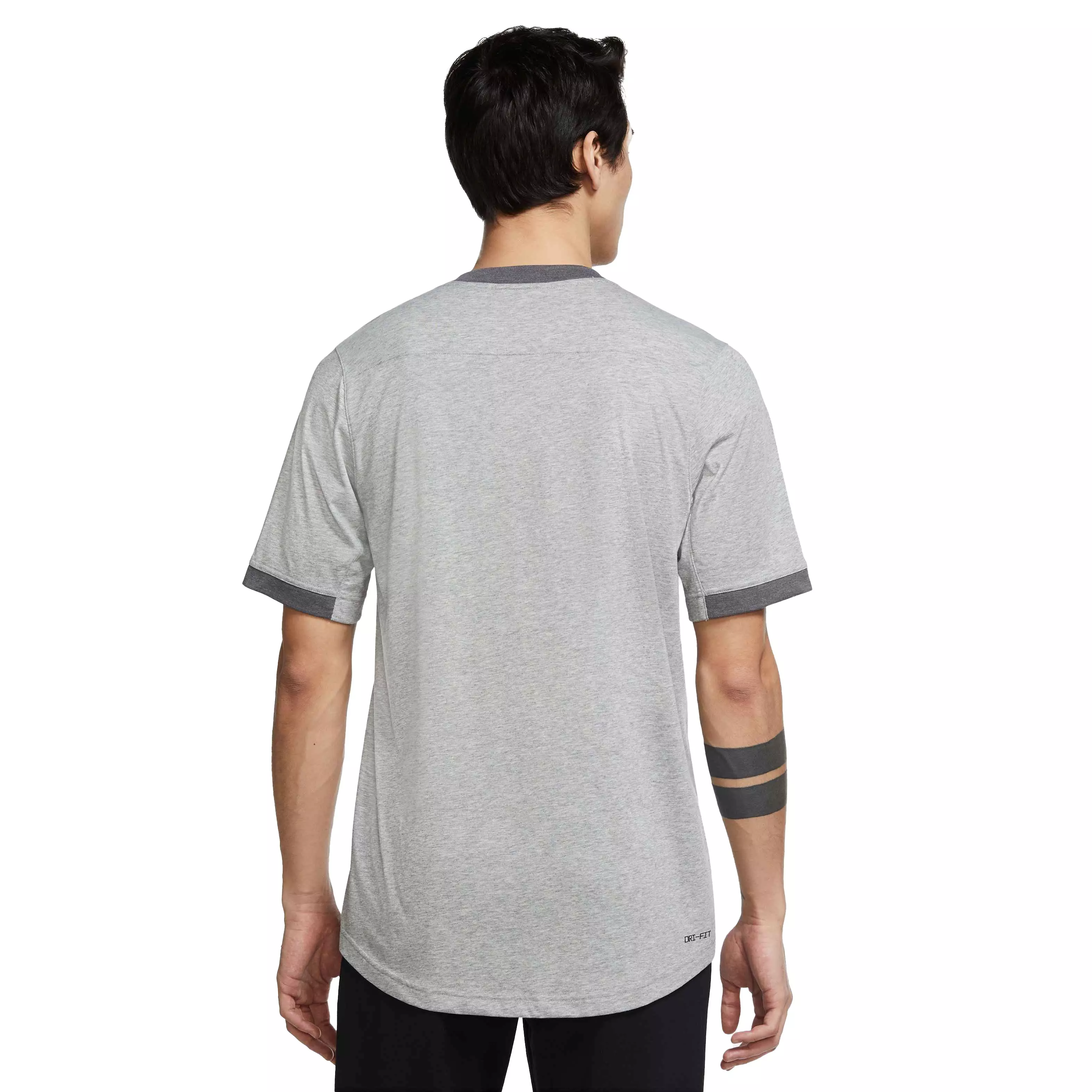 Nike Men's Dri-FIT Flux SS Baseball Top - GREY