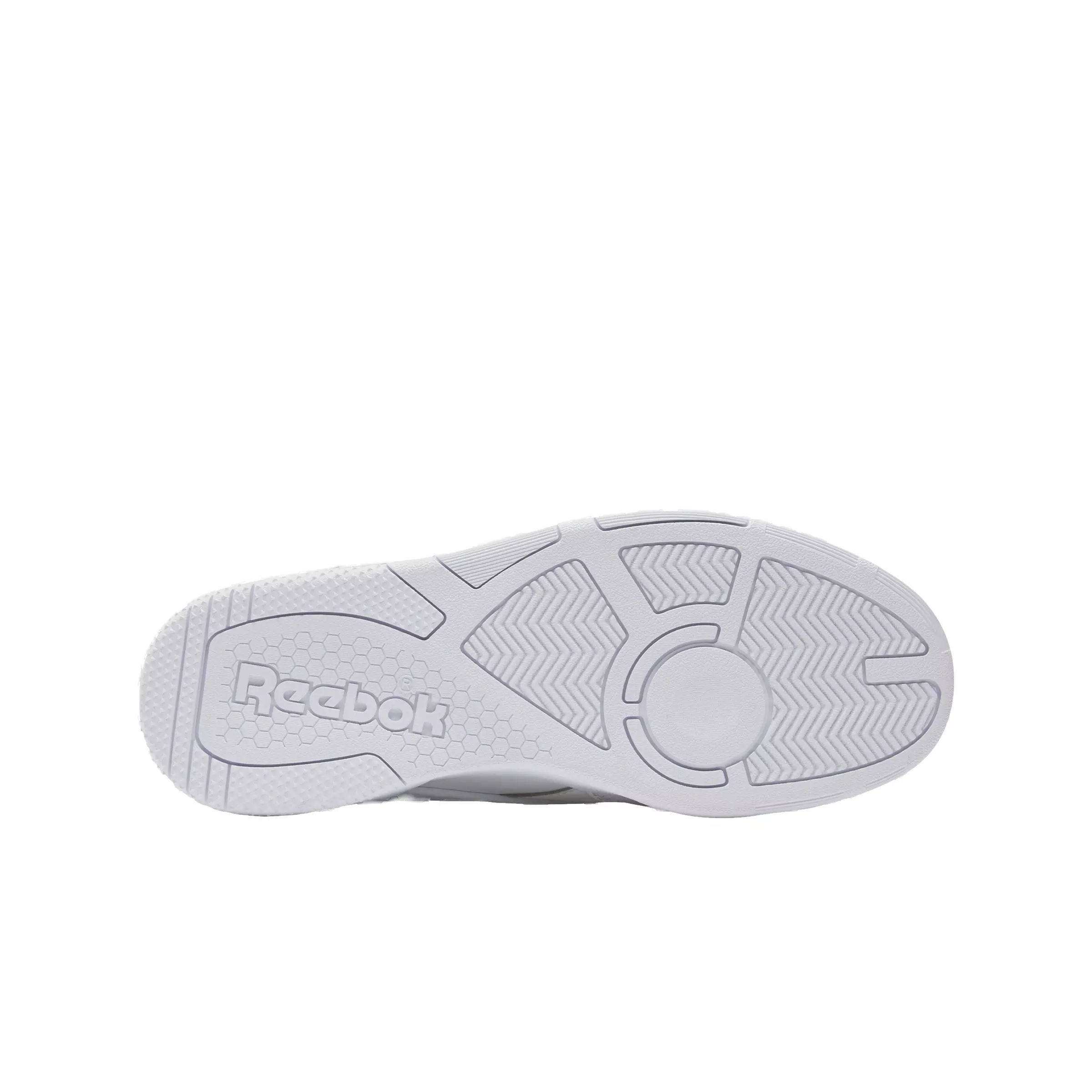 Reebok BB 4000 II "Ftwr White/Pure Grey 3/Ftwr White" Grade School Boys' Shoe - WHITE/GREY/WHITE