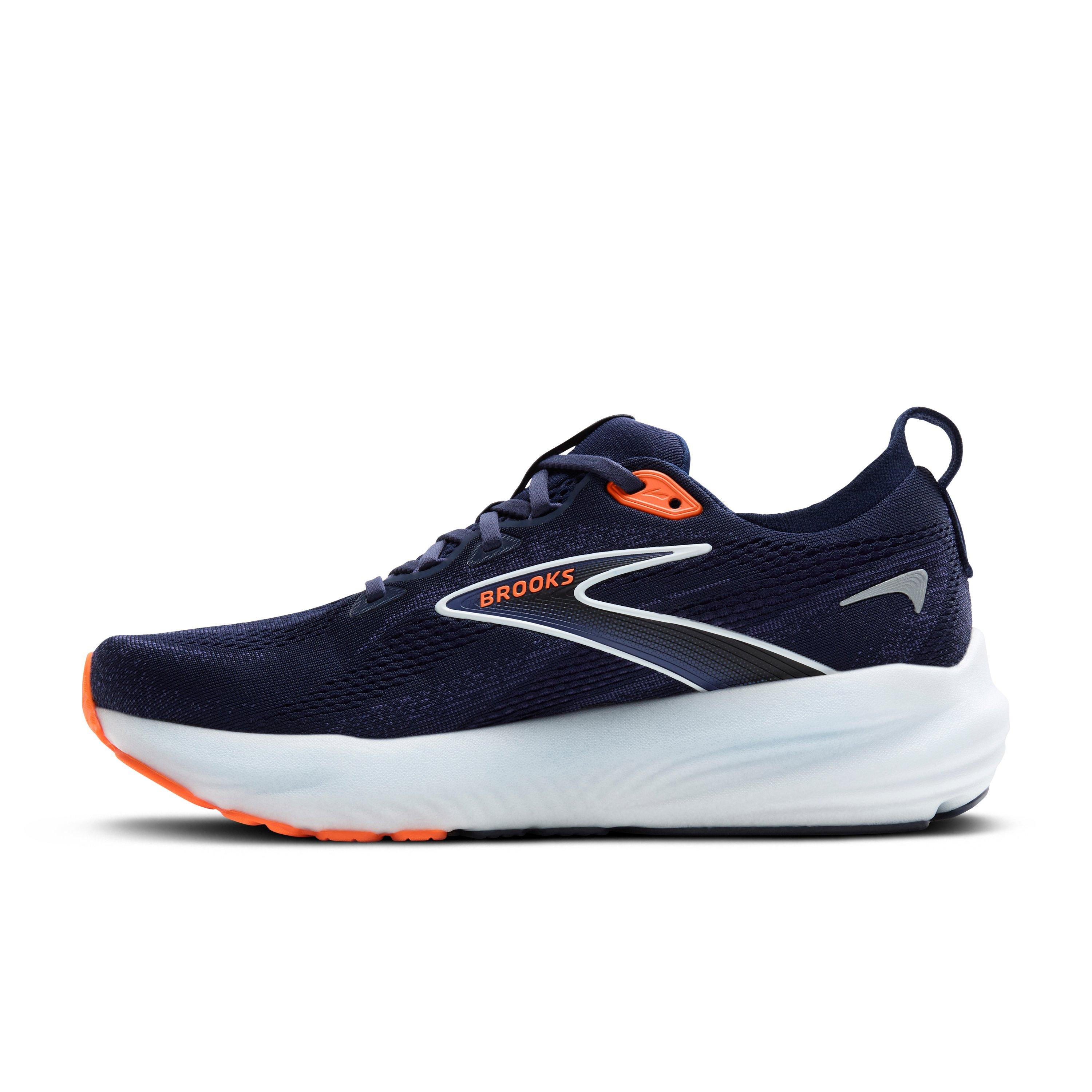 Brooks Glycerin 22 "Peacoat/Blue Ribbon/Orange" Men's Running Shoe - PEACOAT/BLUE/ORANGE Thumbnail View 2