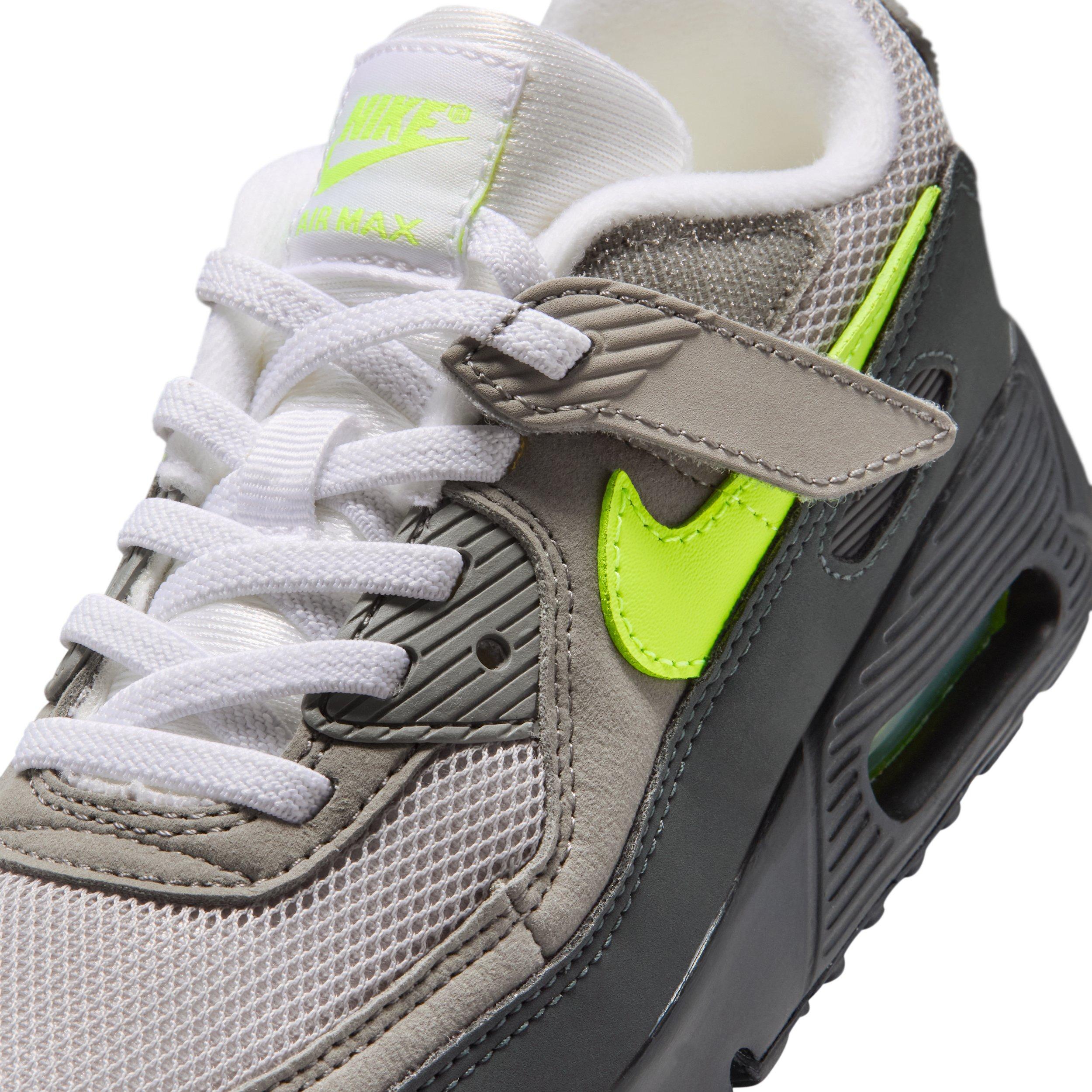 Nike Air Max 90 "Neon Yellow" Preschool Boys' Shoe