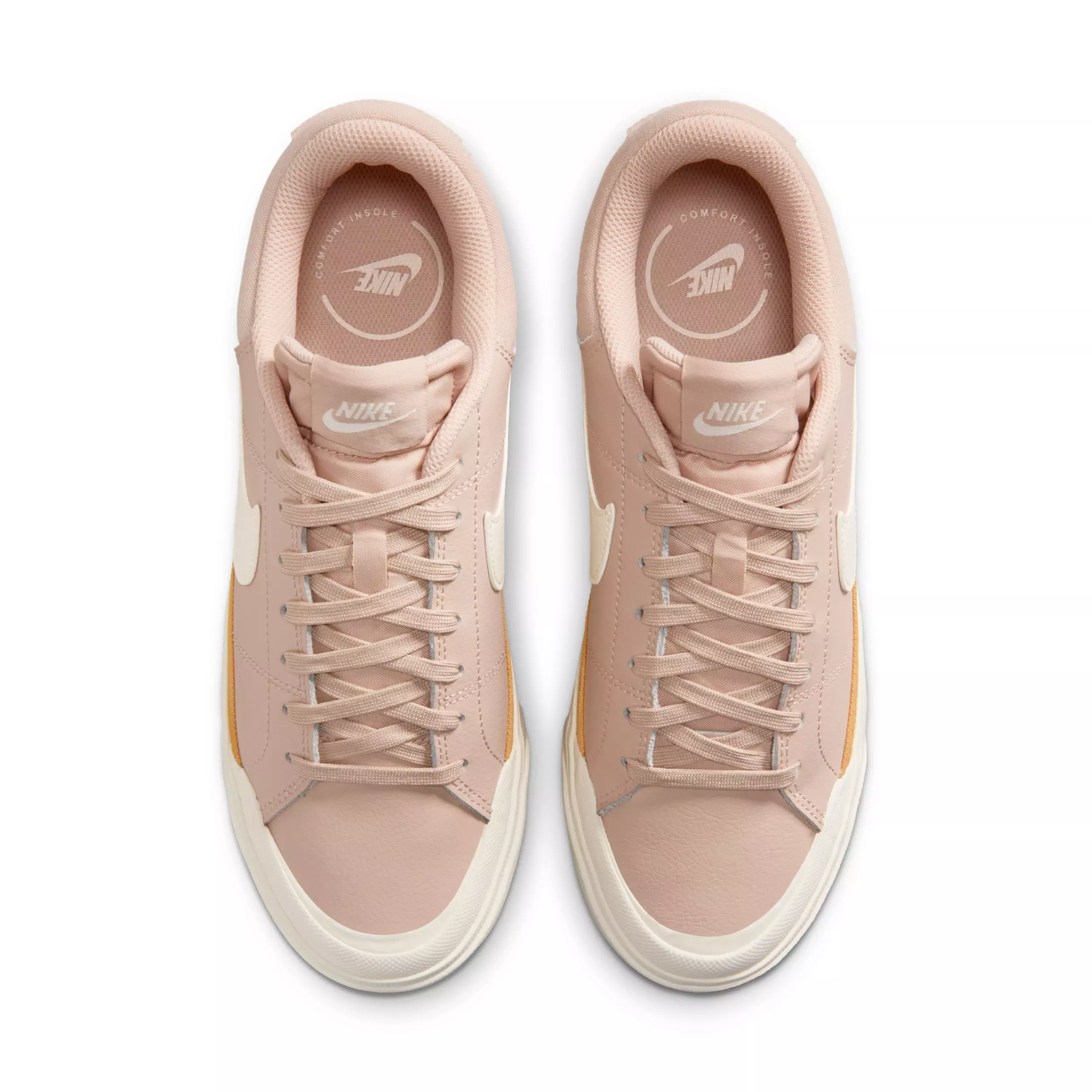 Nike Court Legacy Lift "Shimmer/Pale Ivory/Pollen/Chalk" Women's Shoe - SHIMMER/IVORY/POLLEN/CHALK