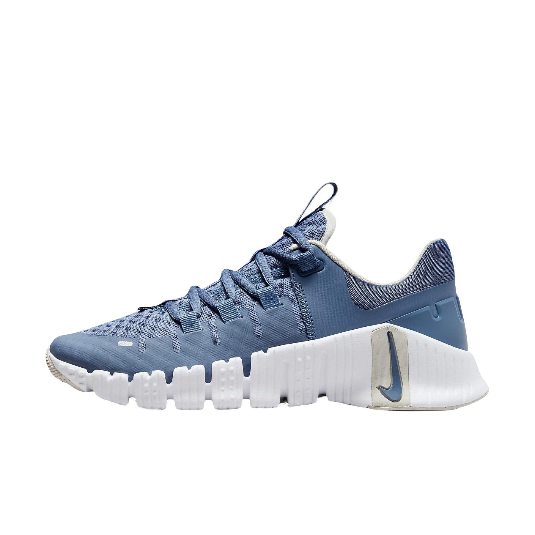 Nike Free Metcon 5 "Diffused Blue/Light Bone/White/Diffused Blue" Women's Training Shoe - BLUE/LT BONE/WHITE/BLUE Thumbnail View 2