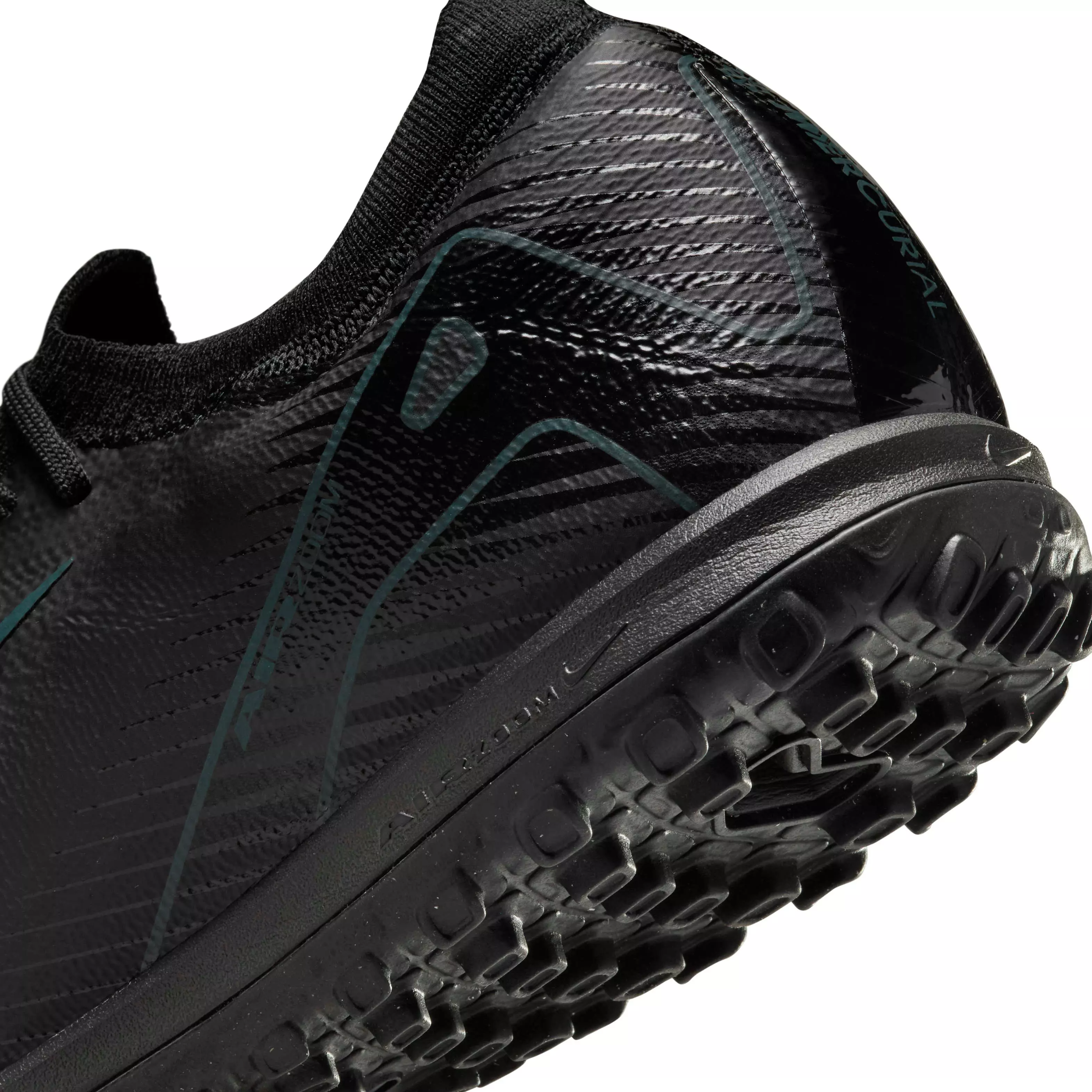 Nike Mercurial Vapor 16 Pro Turf "Black/Deep Jungle/Black" Men's Soccer Shoe - BLACK/JUNGLE/BLACK