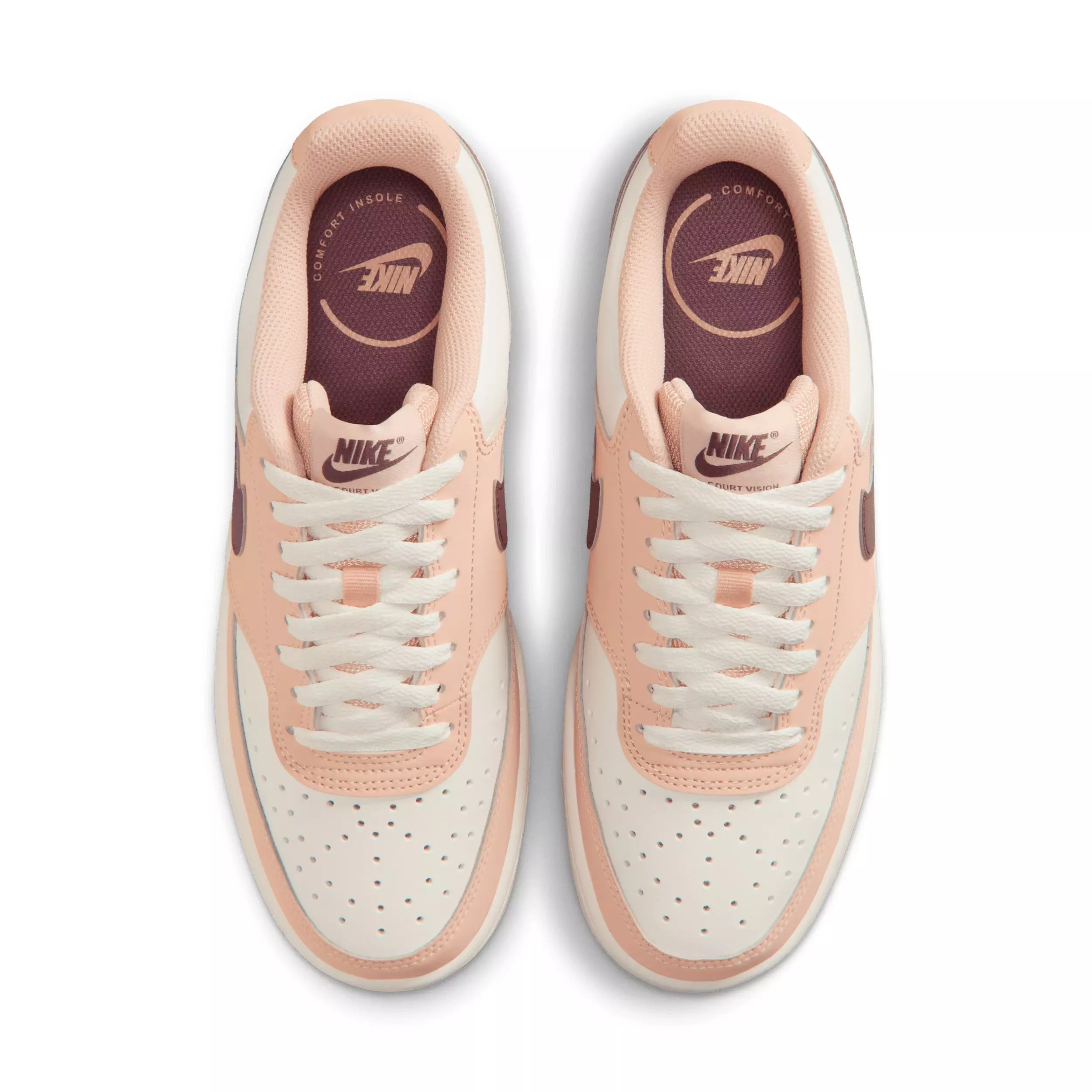 Nike Court Vision Low "Shimmer/Tattoo/Sail" Women's Shoe - SHIMMER/TATTOO/SAIL