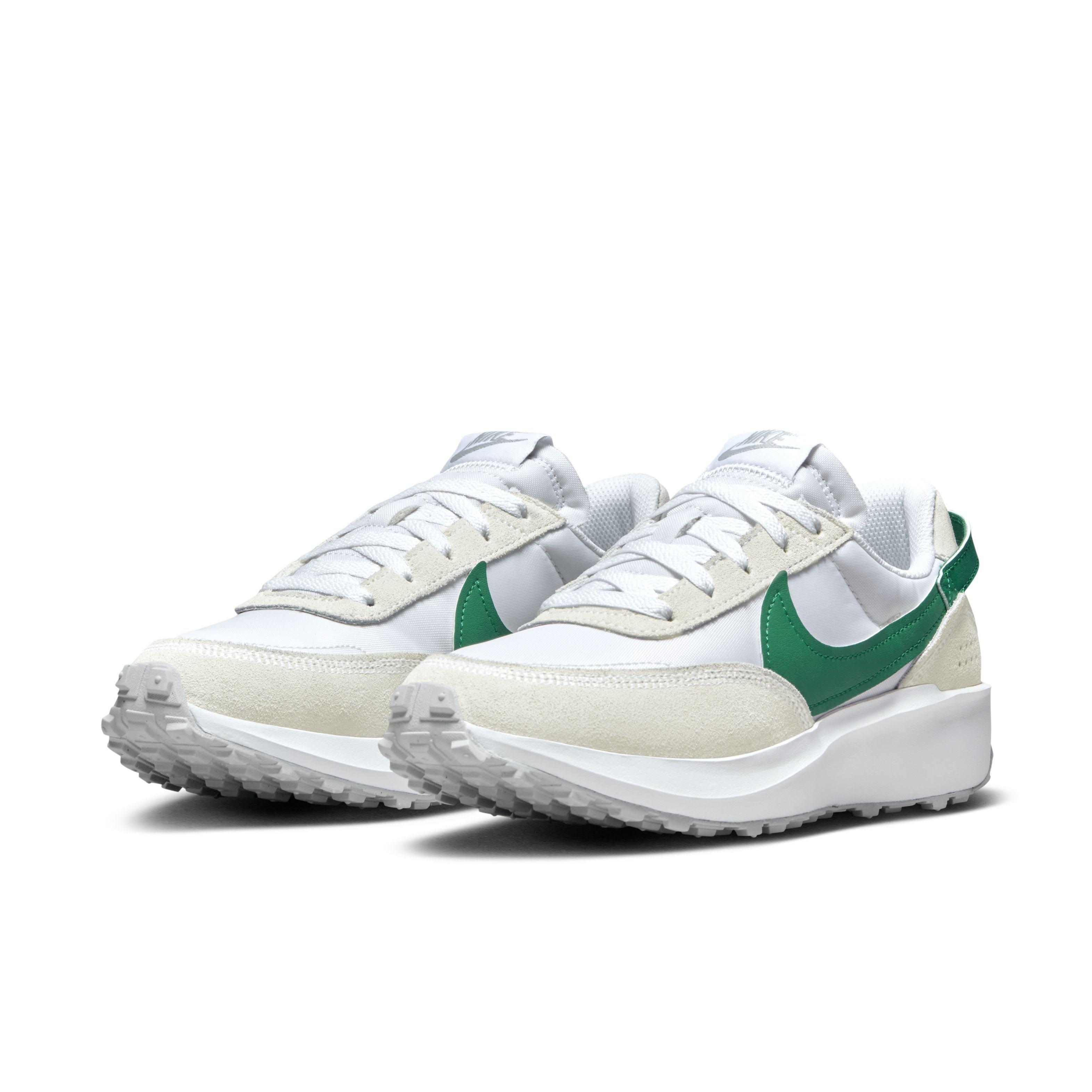 Nike Waffle Debut "Sail/White/Green" Women's Shoe - SAIL/WHITE/GREEN Thumbnail View 3