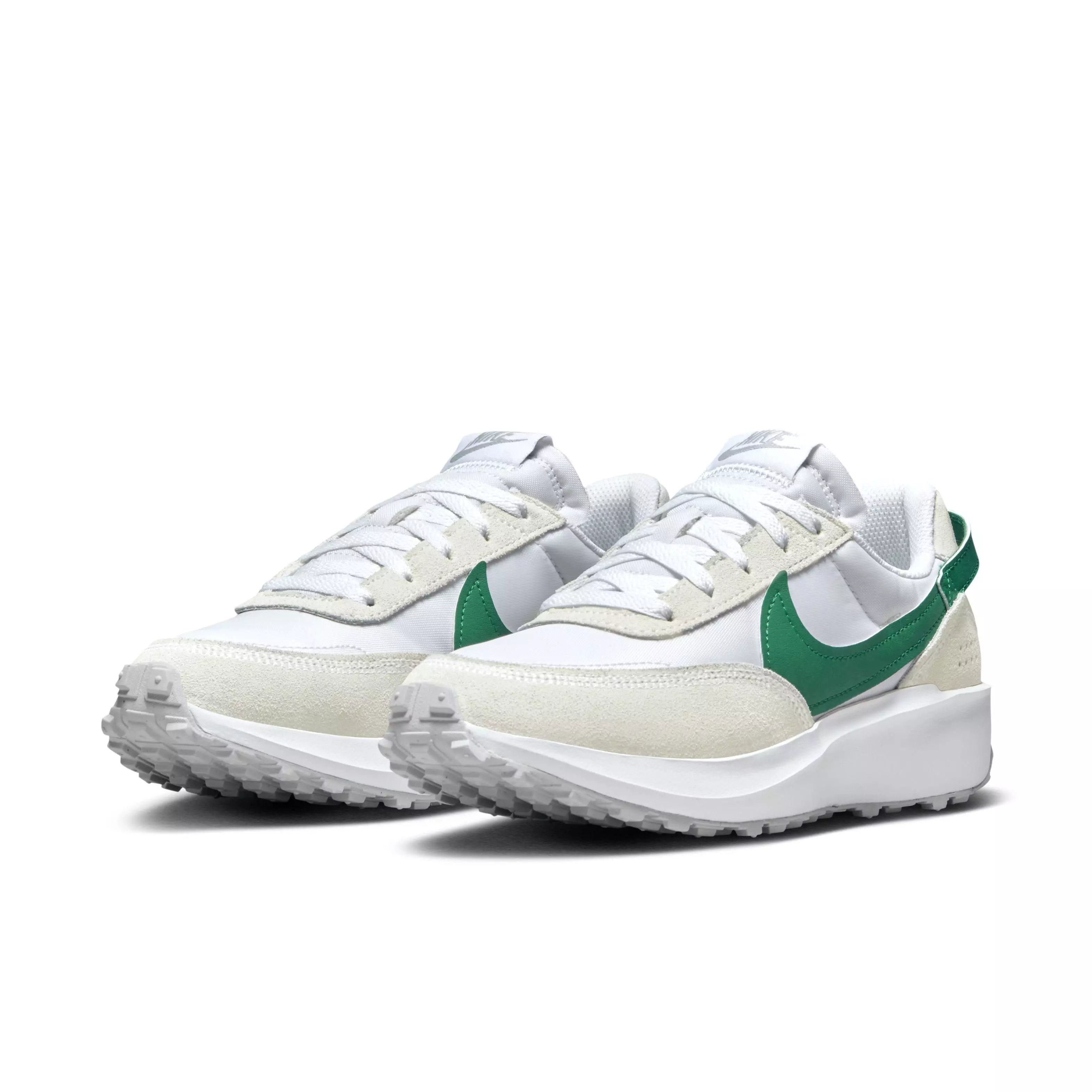 Nike Waffle Debut "Sail/White/Green" Women's Shoe - SAIL/WHITE/GREEN