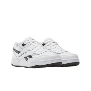 Reebok BB 4000 II "Ftwr White/Core Black/Pure Grey 7" Grade School Boys' Shoe