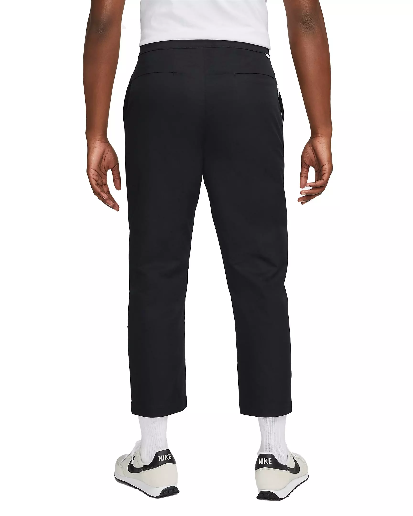 Nike Men's Sportswear Style Essentials Unlined Cropped Pants - BLACK
