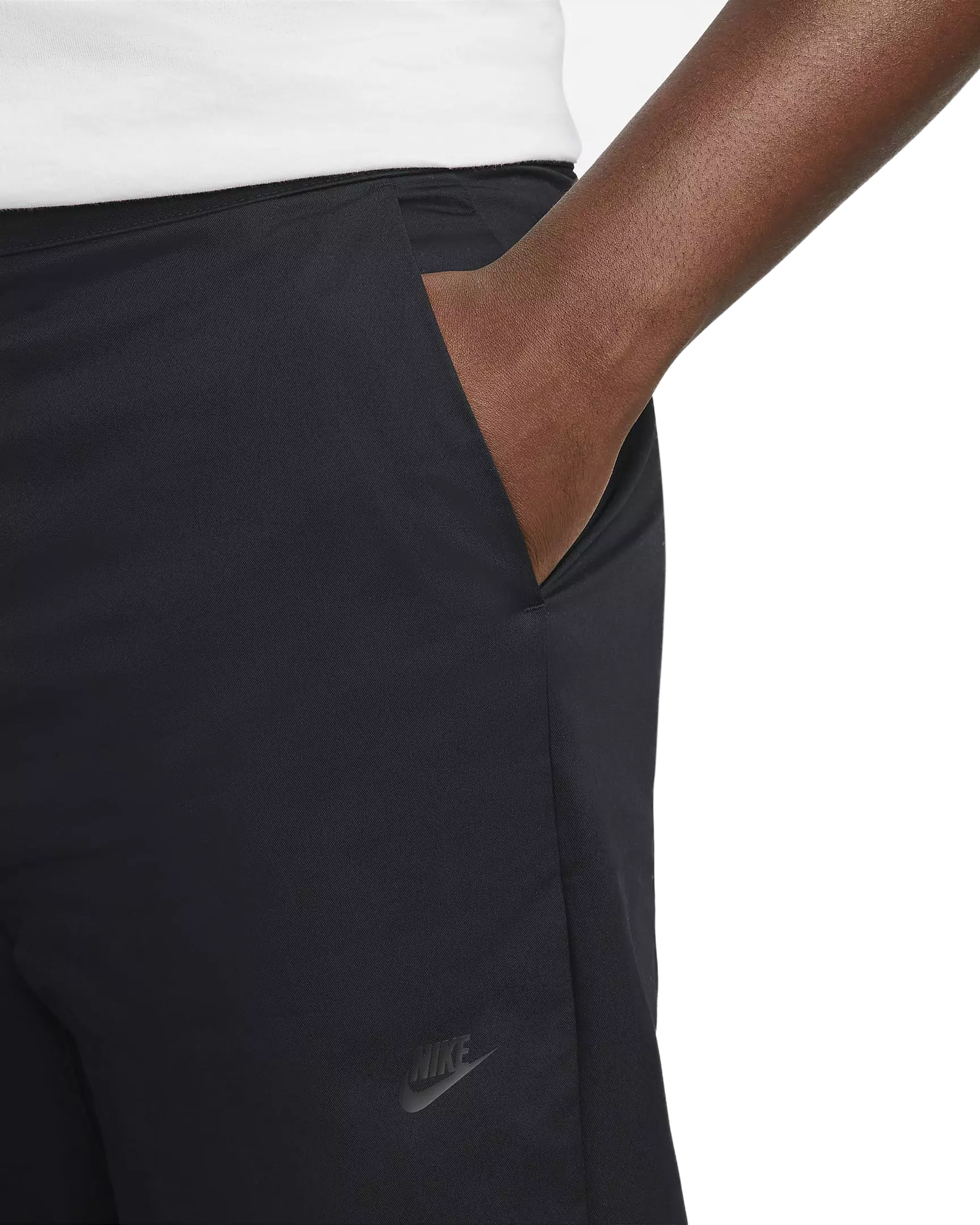 Nike Men's Sportswear Style Essentials Unlined Cropped Pants - BLACK