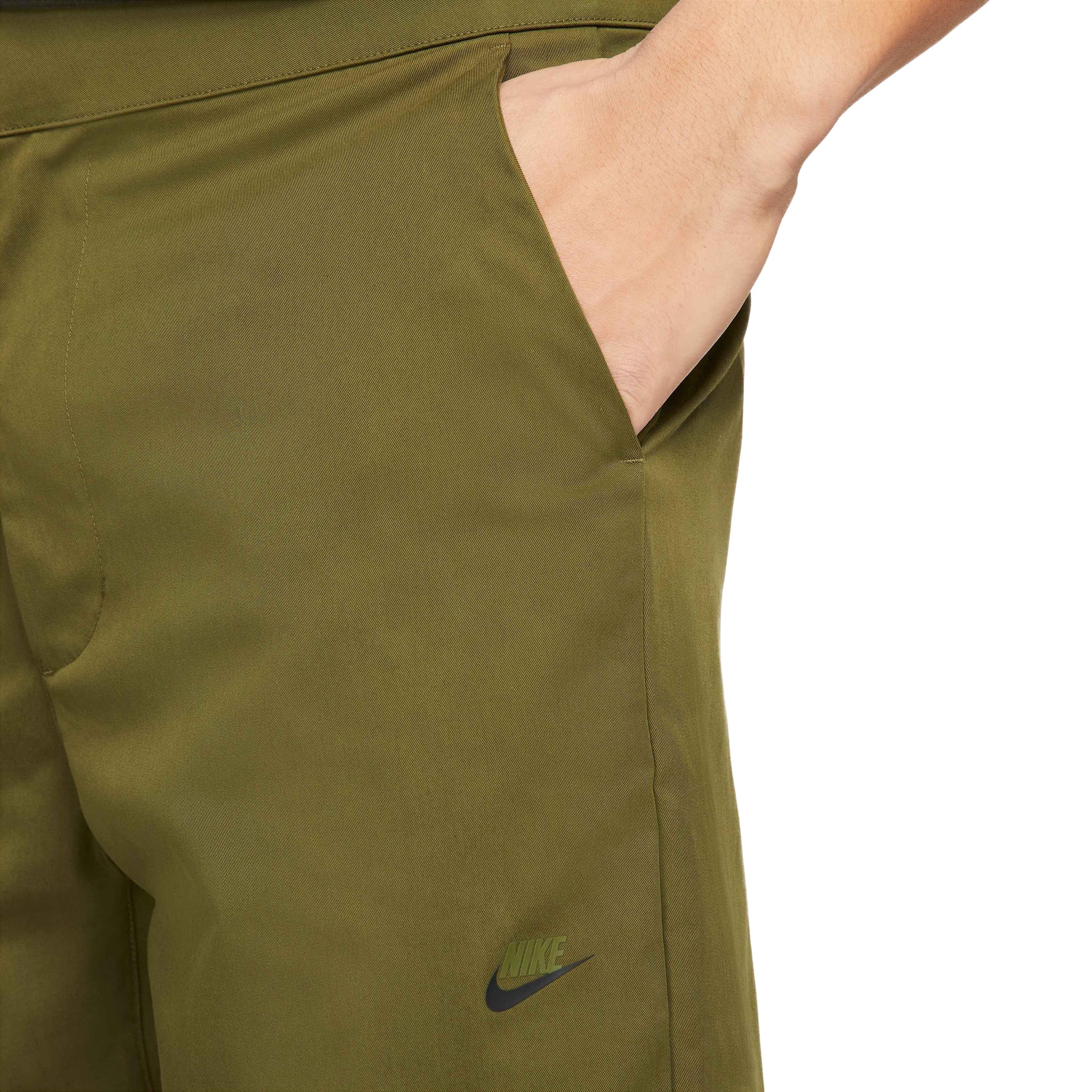 Nike Men's Sportswear Style Essentials Unlined Cropped Pants - BLACK Thumbnail View 1