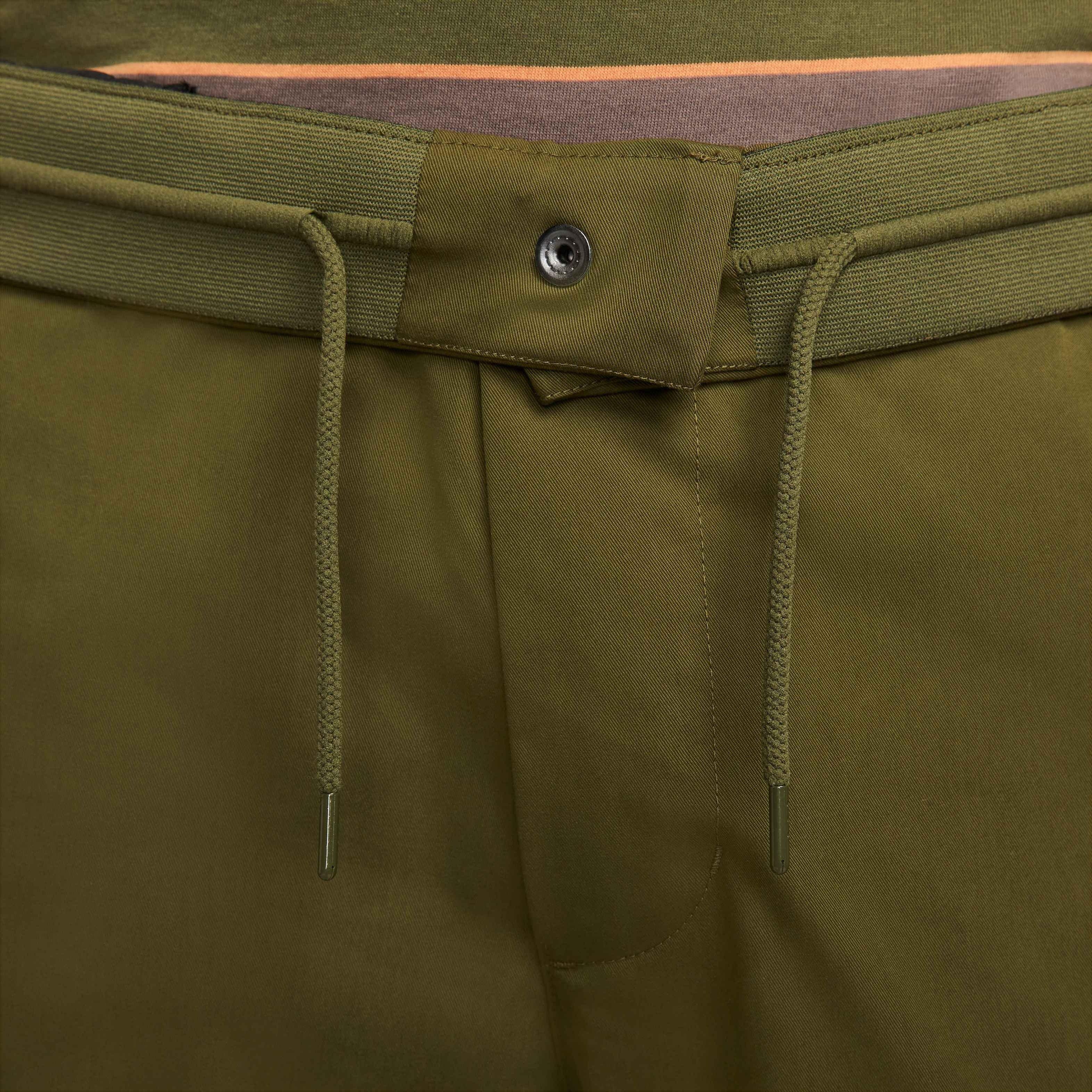 Nike Men's Sportswear Style Essentials Unlined Cropped Pants - BLACK Thumbnail View 2