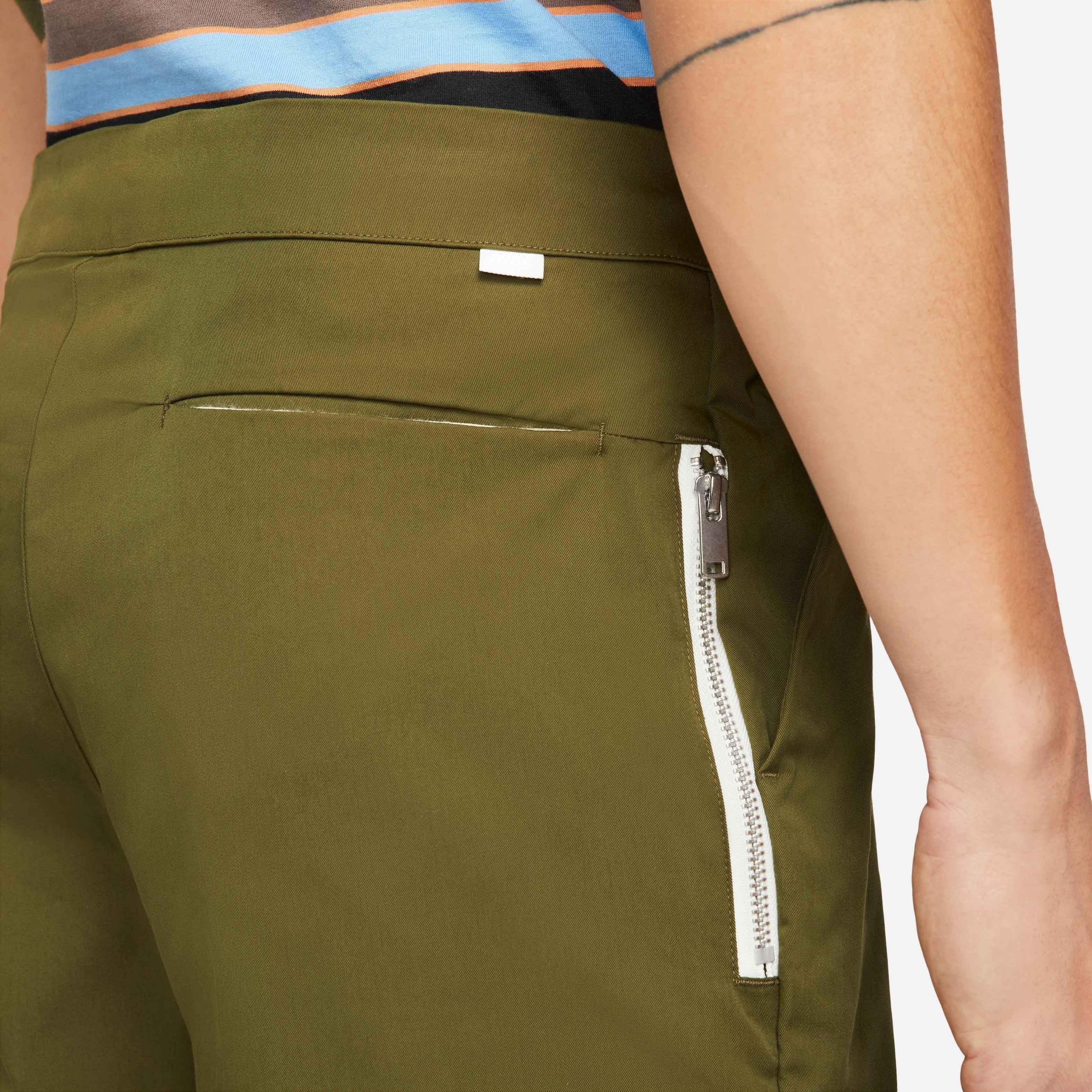 Nike Men's Sportswear Style Essentials Unlined Cropped Pants - BLACK Thumbnail View 3