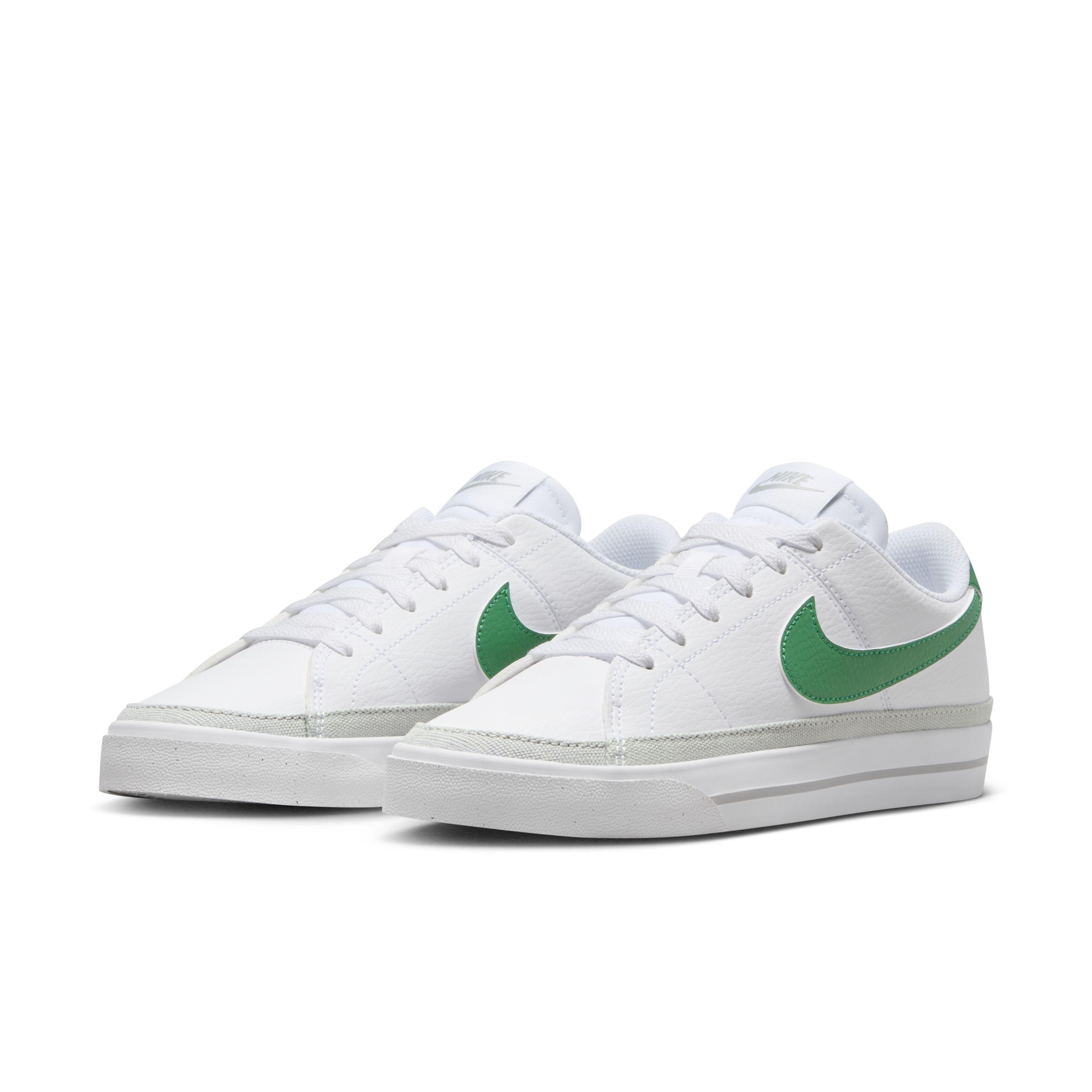 Nike Court Legacy Next Nature "White/Green" Women's Shoe - WHITE/GREEN Thumbnail View 3