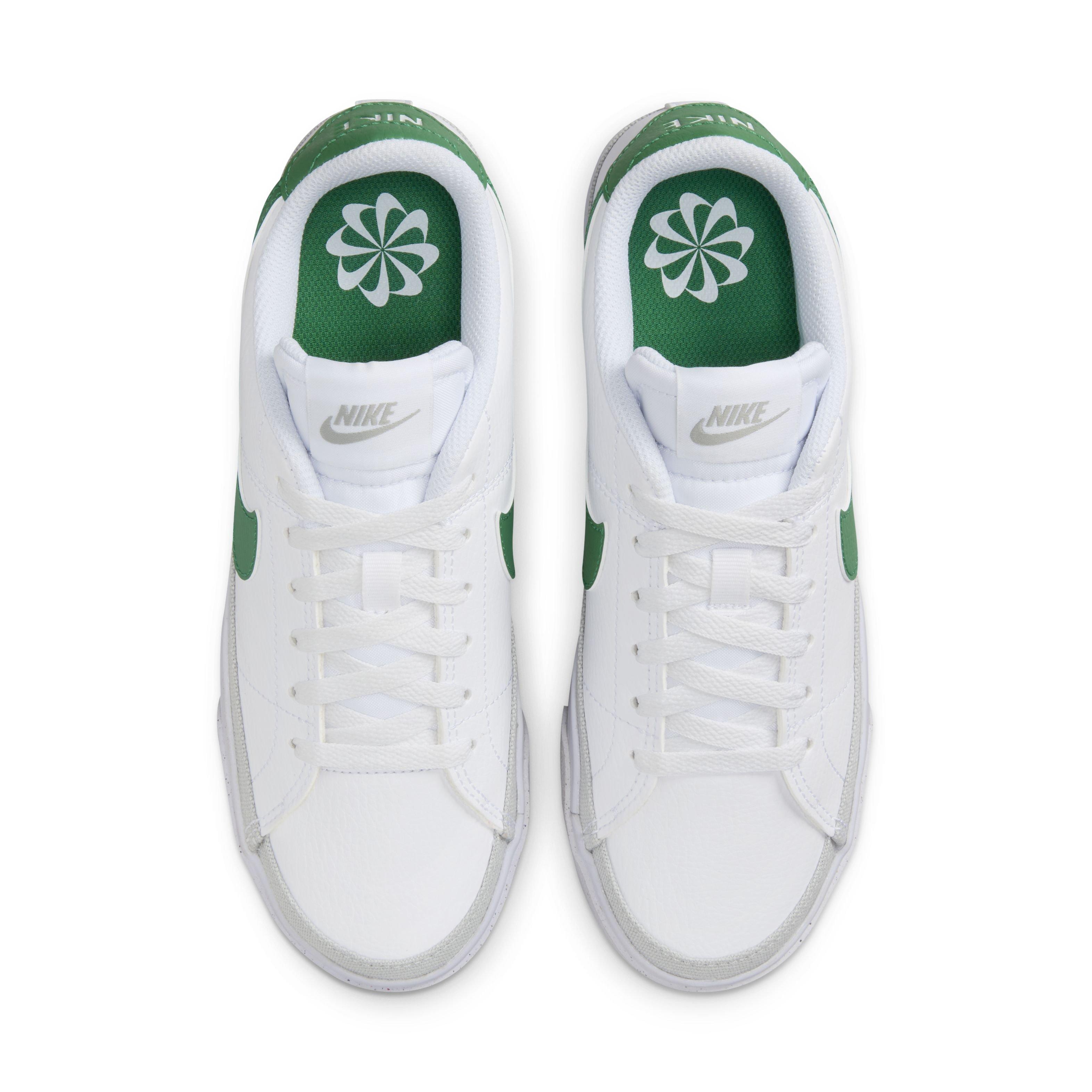 Nike Court Legacy Next Nature "White/Green" Women's Shoe - WHITE/GREEN Thumbnail View 4