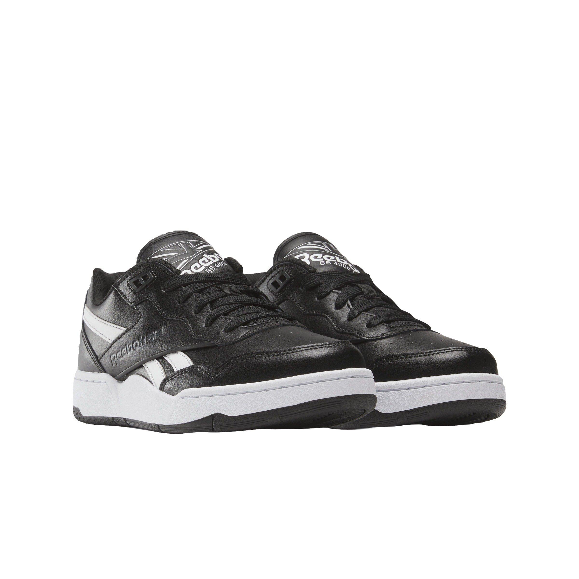Reebok BB 4000 II Grade School Boys' "Core Black/Ftwr White/Pure Grey 7" Shoe