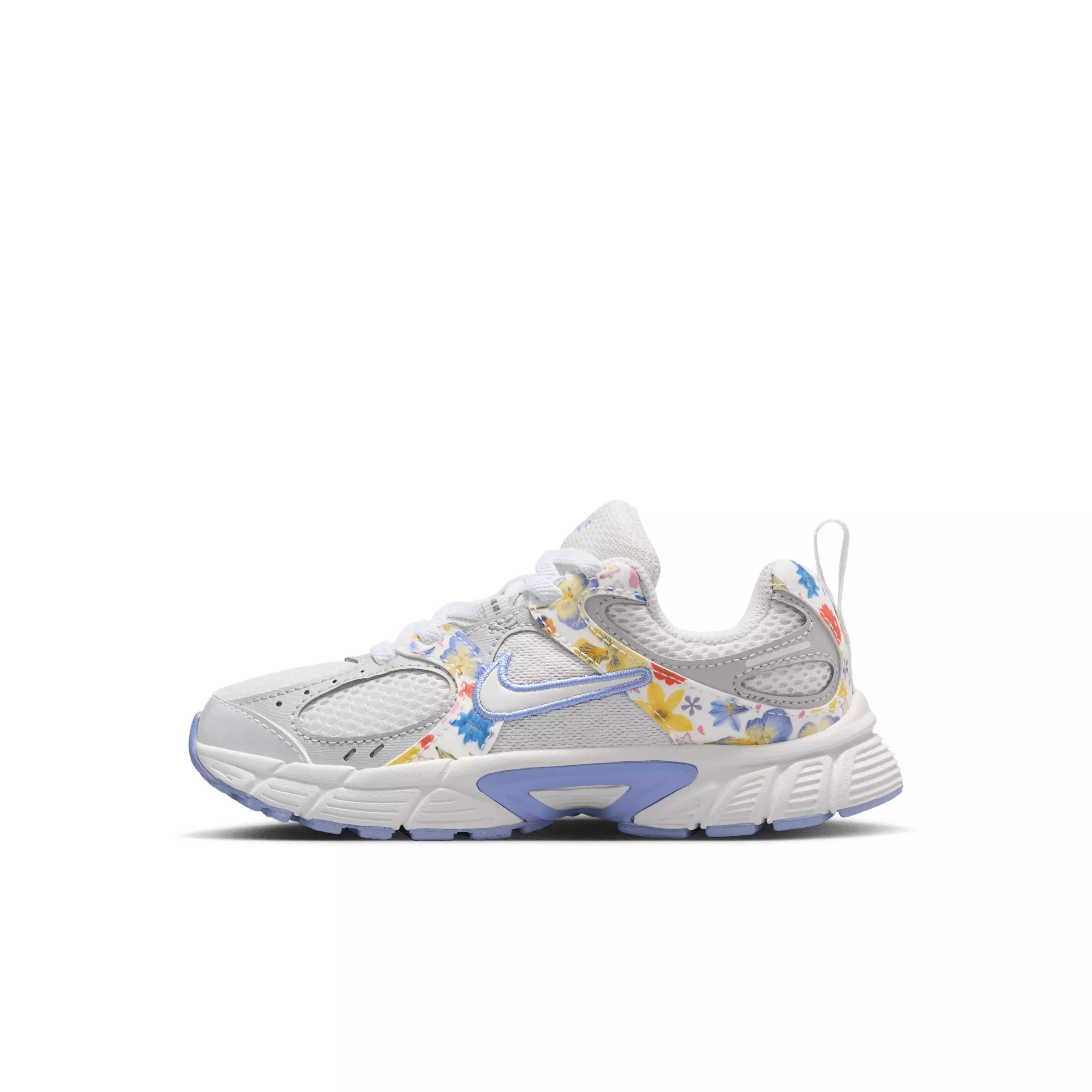 Nike V5 RNR "Summit White/Photon Dust/Light Thistle/Summit White" Preschool Girls' Shoe - WHITE/DUST/LT THISTLE/WHITE