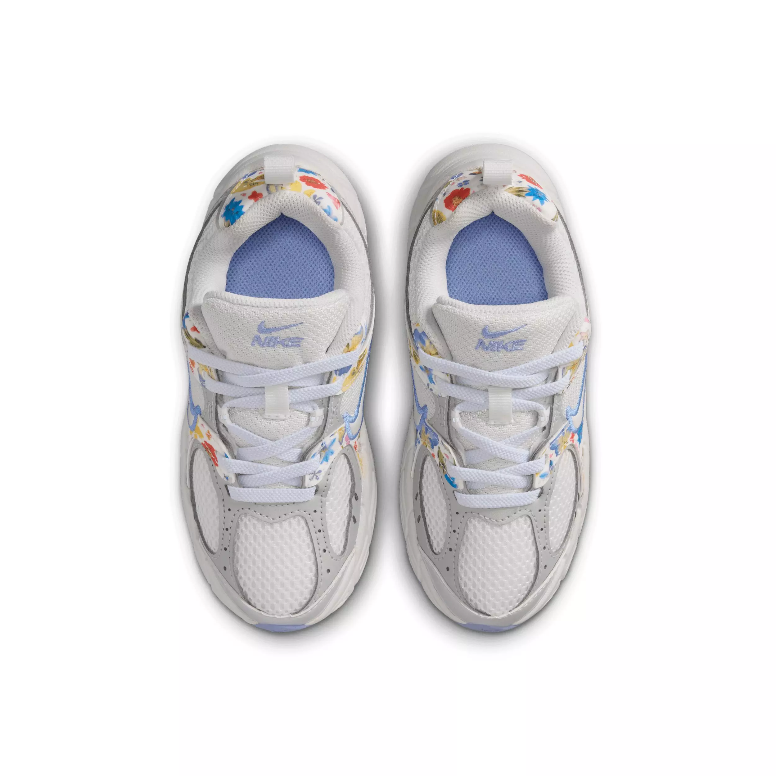 Nike V5 RNR "Summit White/Photon Dust/Light Thistle/Summit White" Preschool Girls' Shoe - WHITE/DUST/LT THISTLE/WHITE